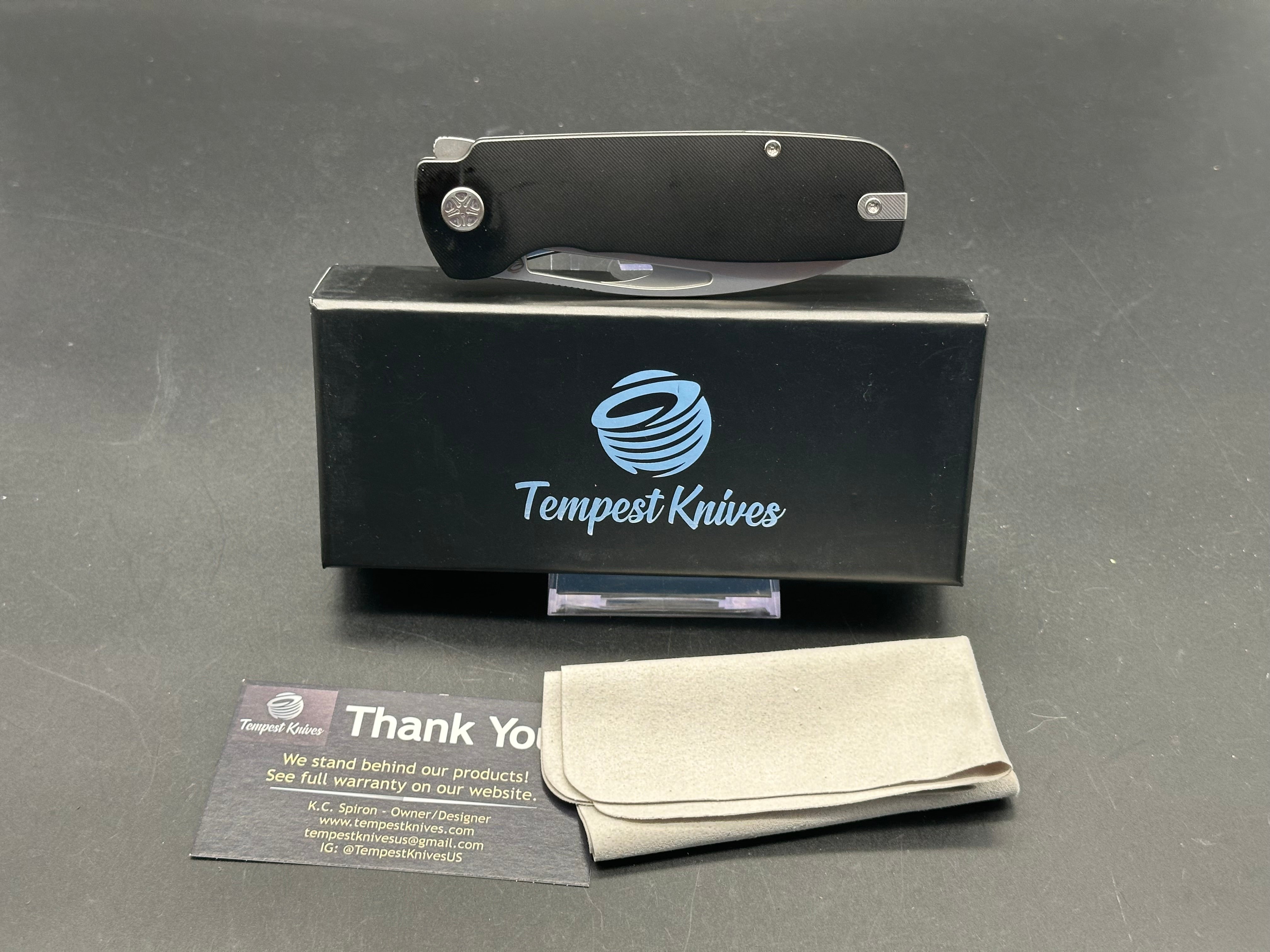 Tempest Jetstream Folding Knife - 3.5