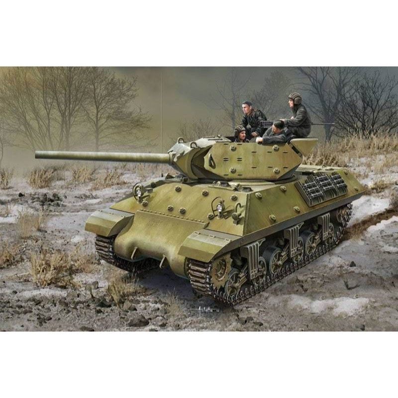 1/35 Scale USSR M10 Lend Lease Tank Model Kit - Academy 13521 - Perfect for Military History Enthusiasts & Model Builders
