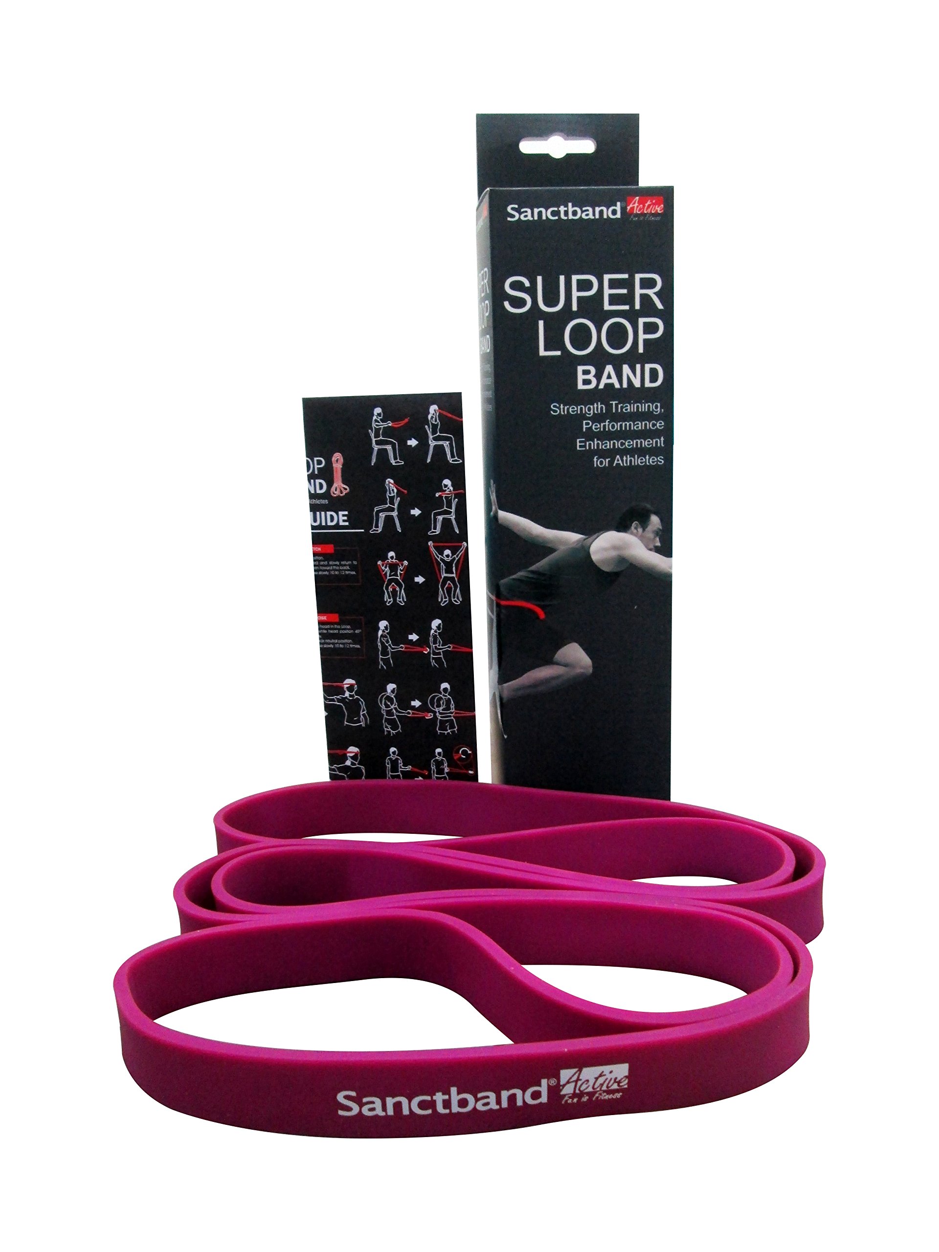 Premium Active Super Loop Resistance Band - Heavy Duty Pull Up Assist Bands for Home Workouts, Strength Training, Yoga & Physical Therapy - Ideal for Fitness, Rehabilitation & Mobility Exercises