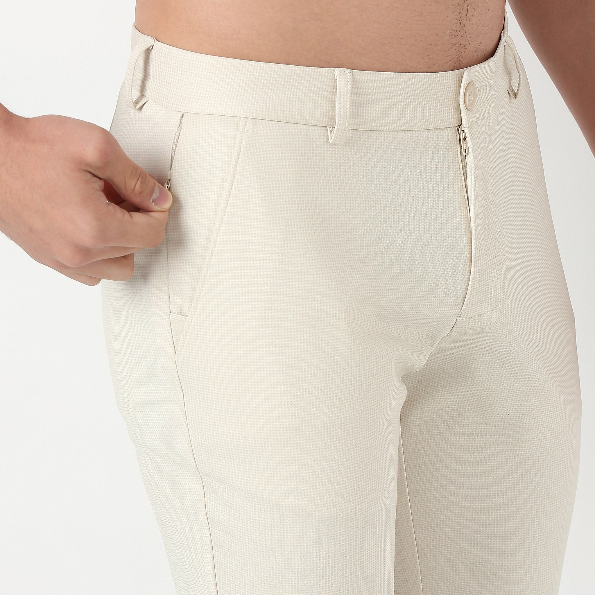 Women's Crop Flex™ Pants - Ultra Stretch Travel Yoga Pants with Secure Zip Pocket | Perfect for Workout, Lounge & Travel | High Waisted Comfortable Leggings