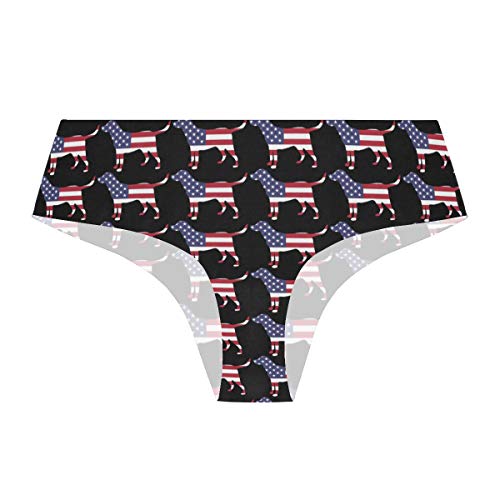 Labrador American Flag Patriotic Dog