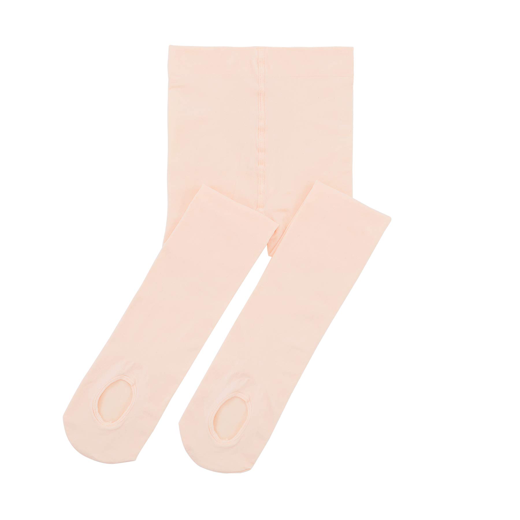 Zando Girls Ballet Dance Tights - Ultra Soft Convertible Professional Ballet Tights for Kids & Students - Perfect for Dance Class, Recitals & Ballet Practice
