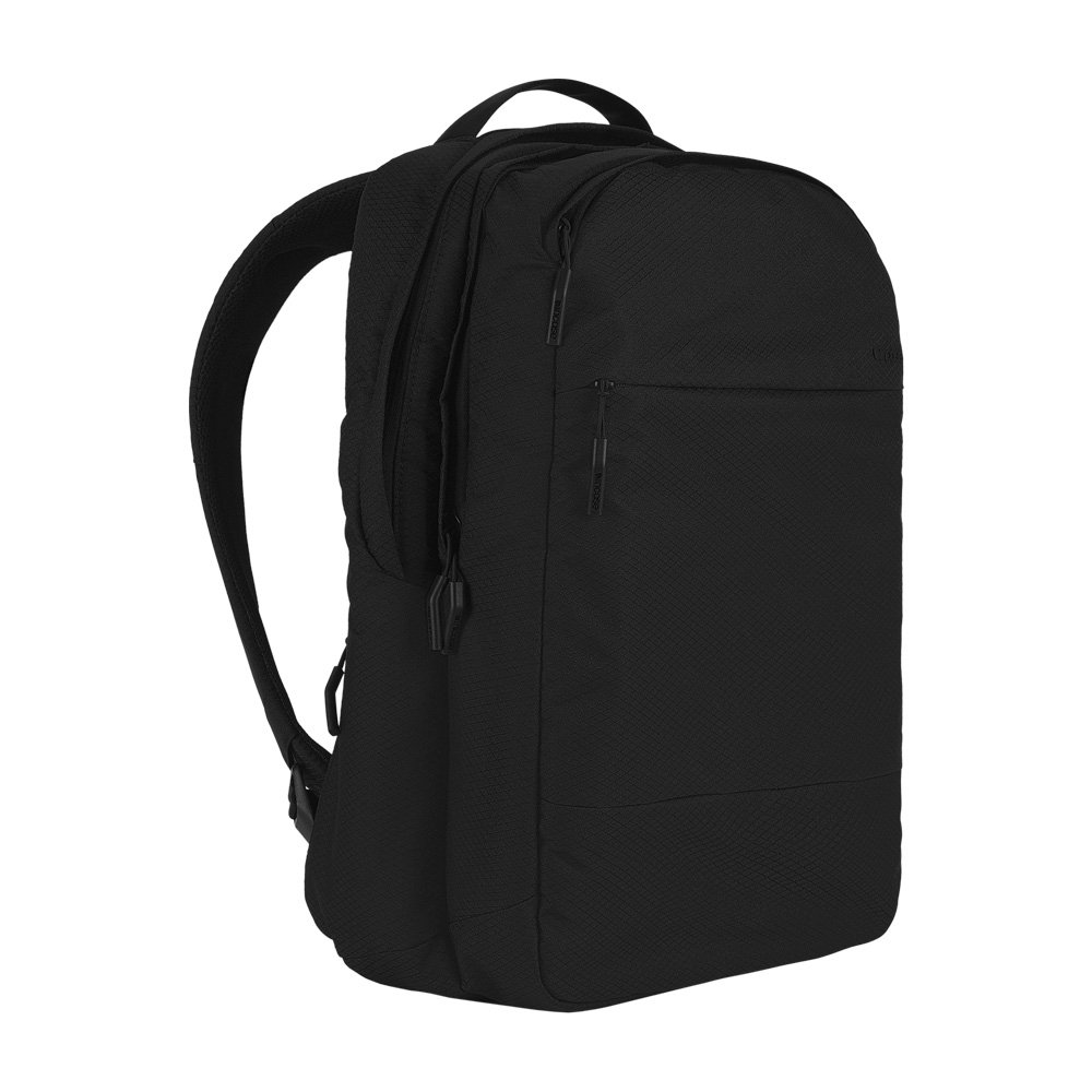 Incase City Backpack with Diamond Ripstop - Durable Water-Resistant Laptop Backpack for Work & Travel - Black - Perfect for Commuting, School & Business Trips