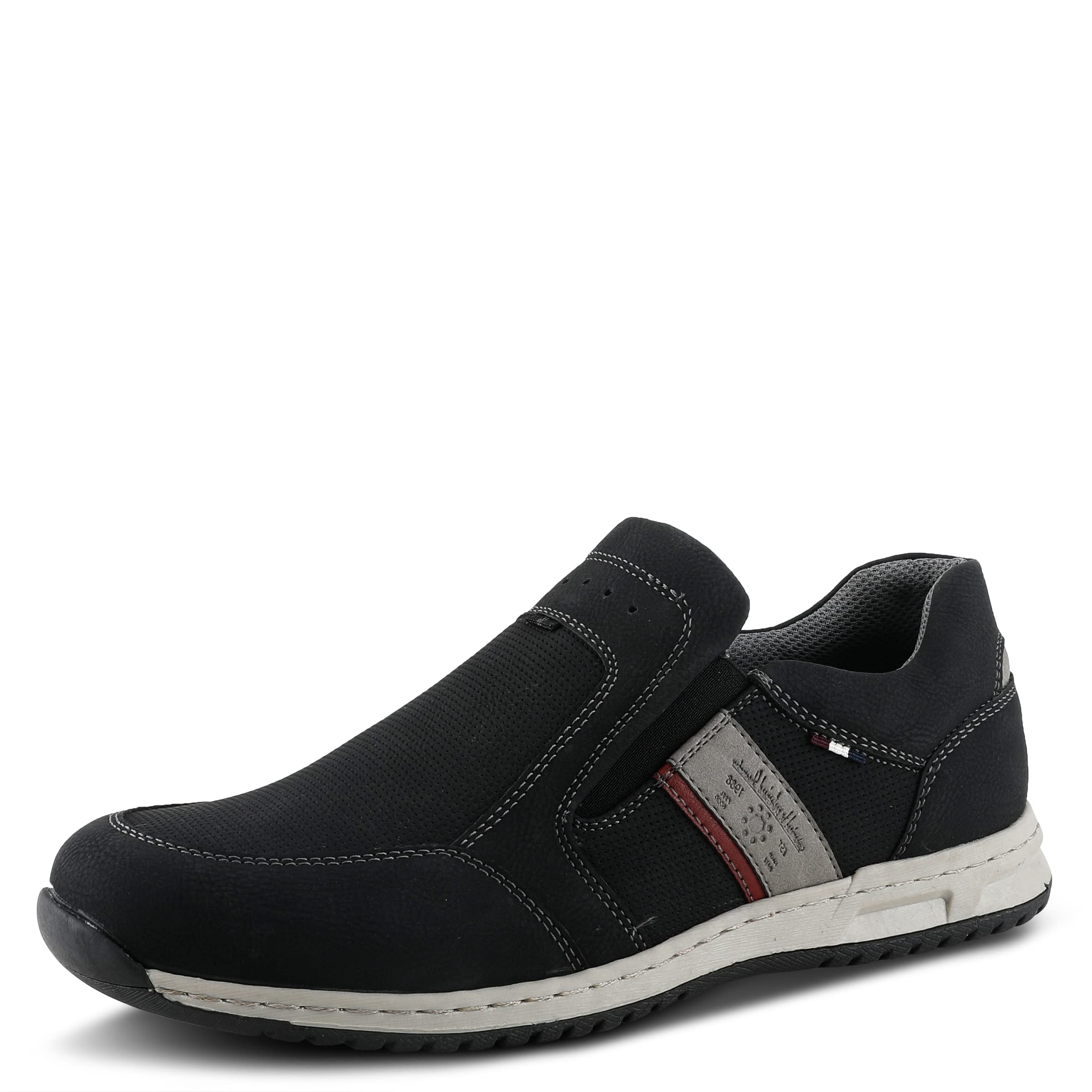 Spring Step Men's Hoover Slip-On Comfortable Loafers - Casual Walking Shoes for Men with Memory Foam Insole, Lightweight & Breathable - Perfect for Office, Travel and Daily Wear