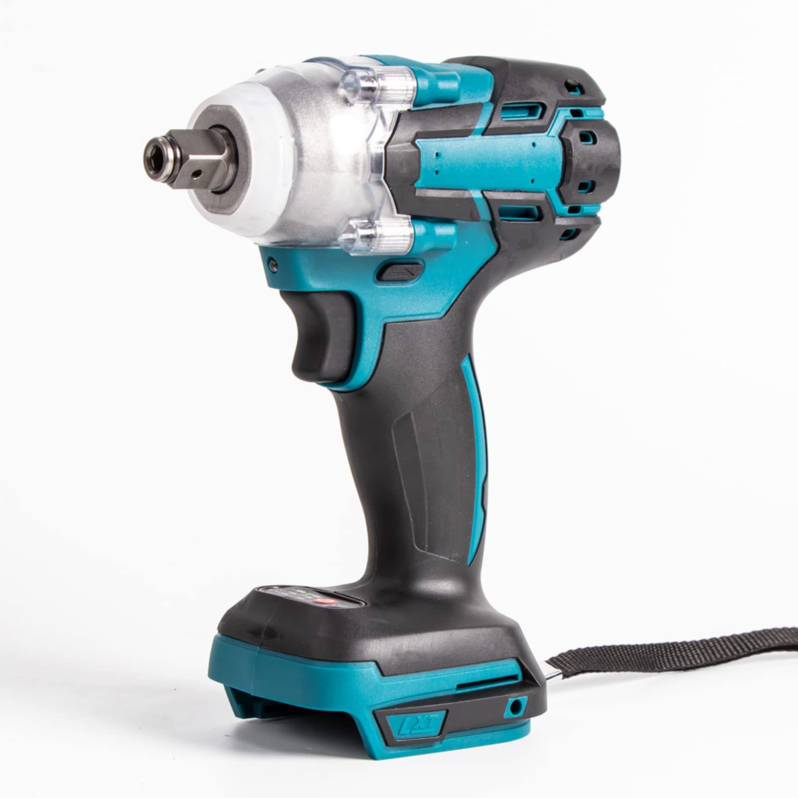 21V Rechargeable Brushless Electric Impact Wrench - 1/2 Inch Compact Cordless Power Tool with Battery - Perfect for Automotive Repair, Construction & DIY Projects