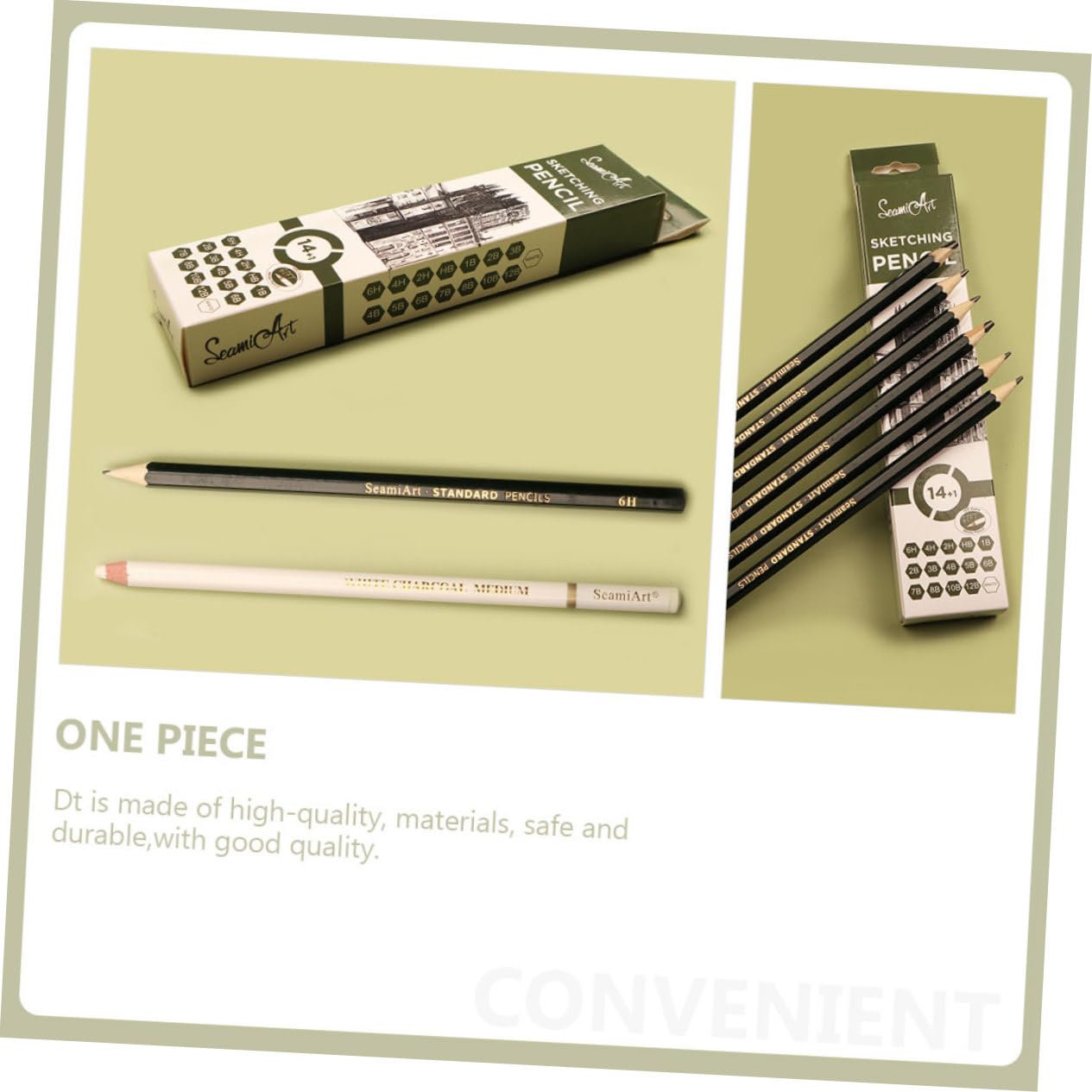 HOODANCOS 30-Piece Sketch Pencil Set - Premium Art Drawing Pencils for Kids & Beginners - Wooden Pencils for Sketching, Shading & Coloring - Perfect for School, Art Class & Home Creativity