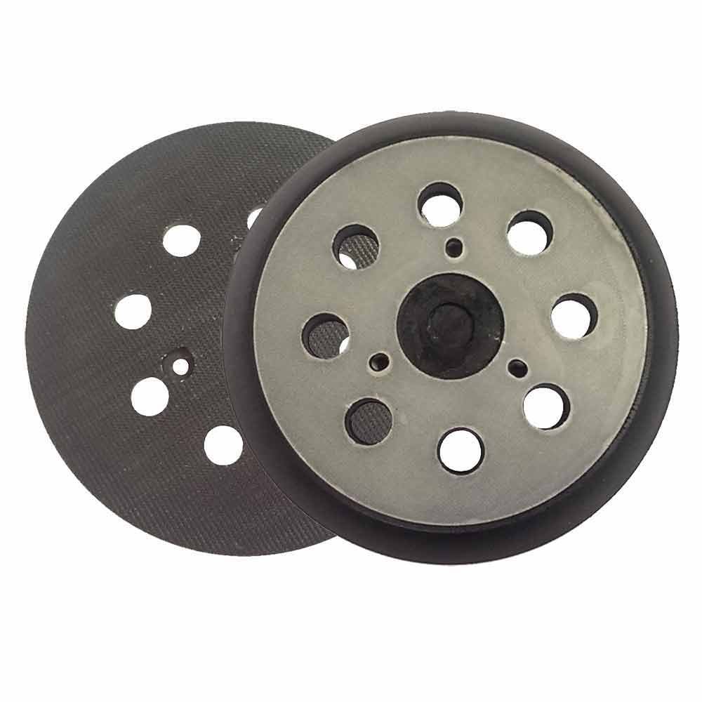5 Inch Hook and Loop Sanding Pad RSP27 - 8 Hole Design, Compatible with Makita 743081-8 & 743051-7, Hitachi 324-209 - Premium Abrasive Disc for Woodworking, Metal Polishing & DIY Projects