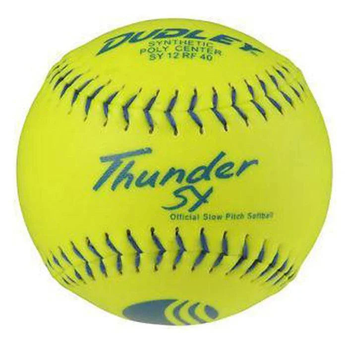 Dudley Thunder SY Classic M USSSA 12 Slowpitch Softballs - Official Game Balls for USSSA Tournaments & Recreational Play