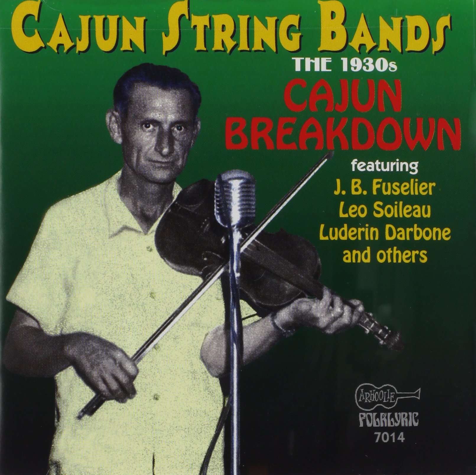 Vintage Cajun String Bands Music from the 1930s - Cajun Breakdown & Variety Tracks - Perfect for Folk Music Lovers, Dance Parties & Historical Music Collections