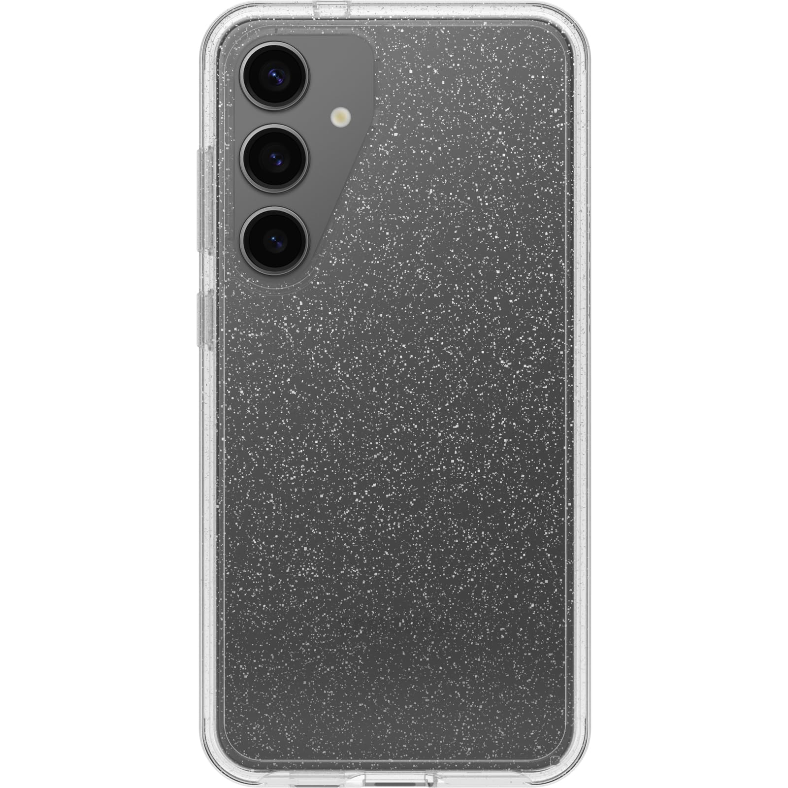 OtterBox Samsung Galaxy S24+ Symmetry Series Clear Case with Glitter - Ultra Slim Protective Cover | Wireless Charging Compatible | Raised Edges for Camera & Screen Protection | Perfect for Everyday Use, Work & Travel