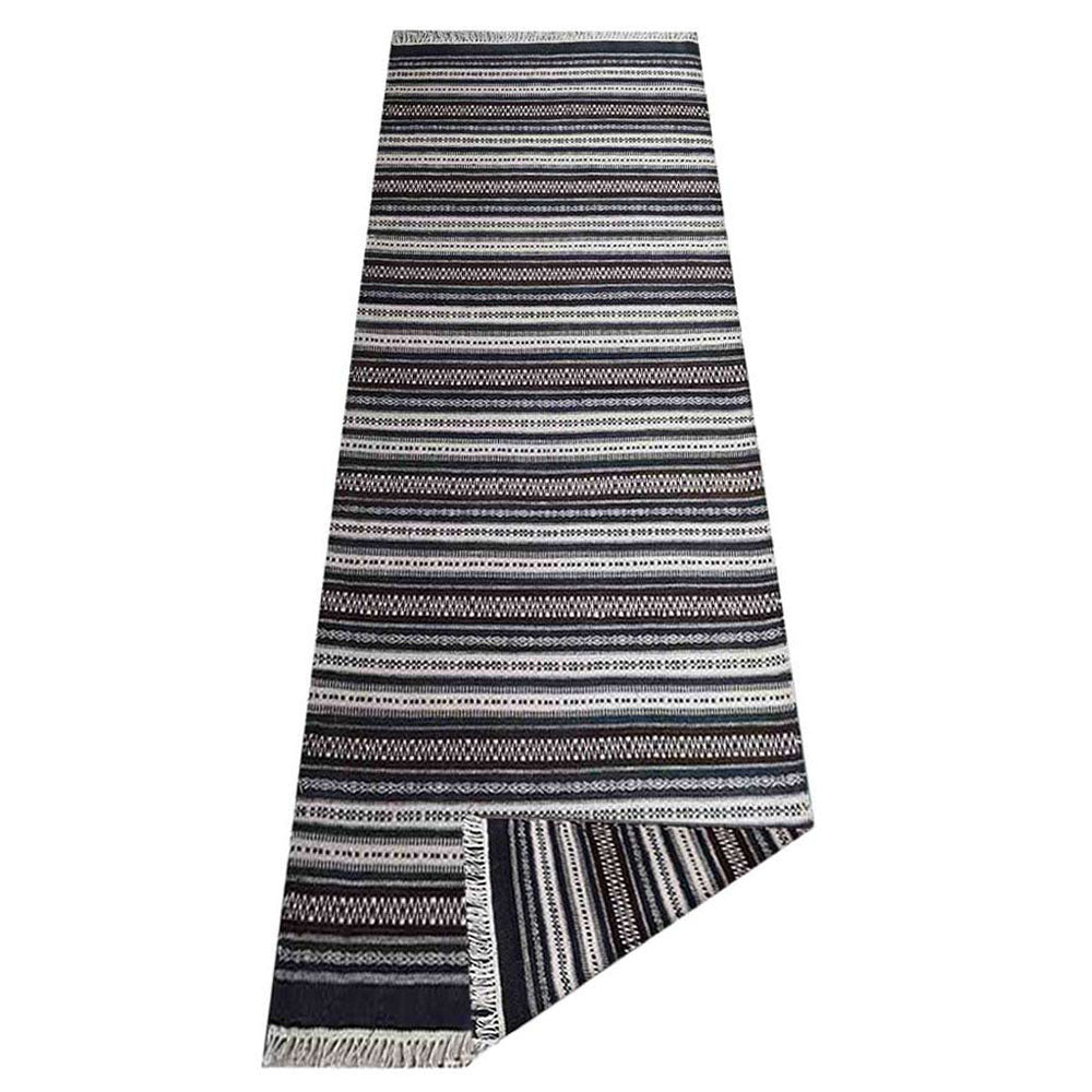 Hand Woven Bohemian Area Rug - Soft & Durable for Living Room, Bedroom, or Nursery Decor | Eco-Friendly & Vibrant Design