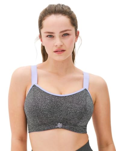 Grey Marl Purple