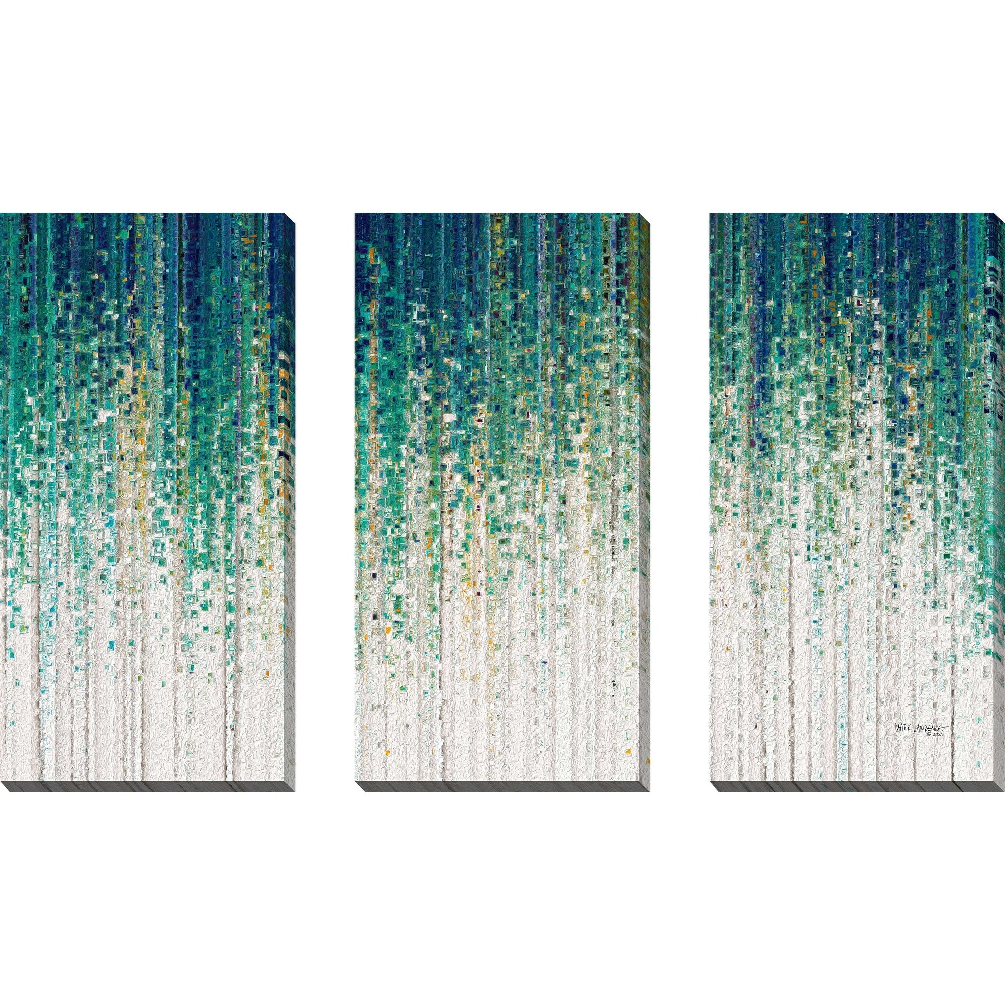 1 Timothy 1:14 Abundant Grace Christian Wall Art - 3 Piece Canvas Prints Set for Home Decor, Church & Office - Inspirational Bible Verse Painting
