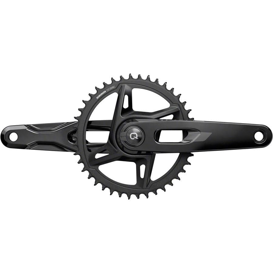 SRAM Rival 1x XPLR AXS Power Meter Wide Crankset - 165mm, 12/13 Speed, 42t, 8 Bolt Direct Mount, DUB PM Spindle, Carbon, E1 - Perfect for Road & Gravel Biking, MTB, and Performance Cycling