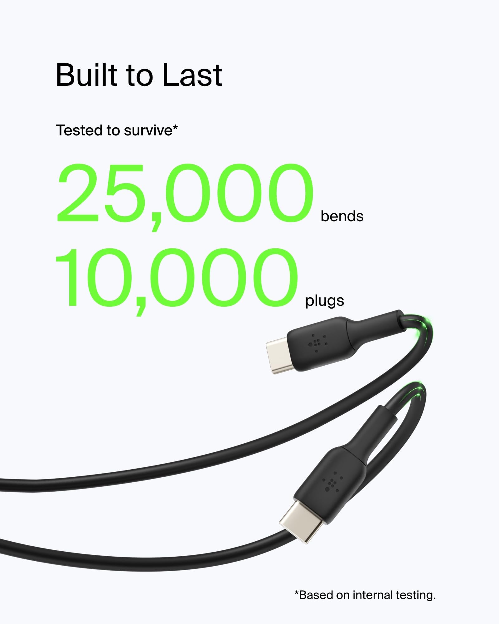 Belkin BoostCharge USB-C to USB-A Fast Charging Cable 15cm - Compatible with iPhone 16/15, Samsung Galaxy S24/S23, Google Pixel, iPad Pro, Nintendo Switch | Durable Nylon Braided Black Cable for Home, Office & Travel Charging