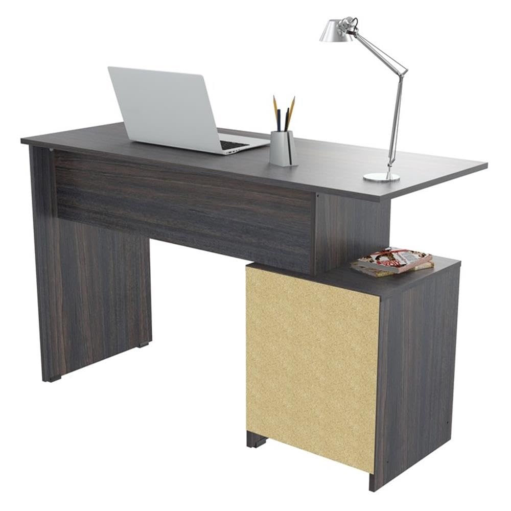 Chic Tobacco Writing Desk for Home Office & Study
