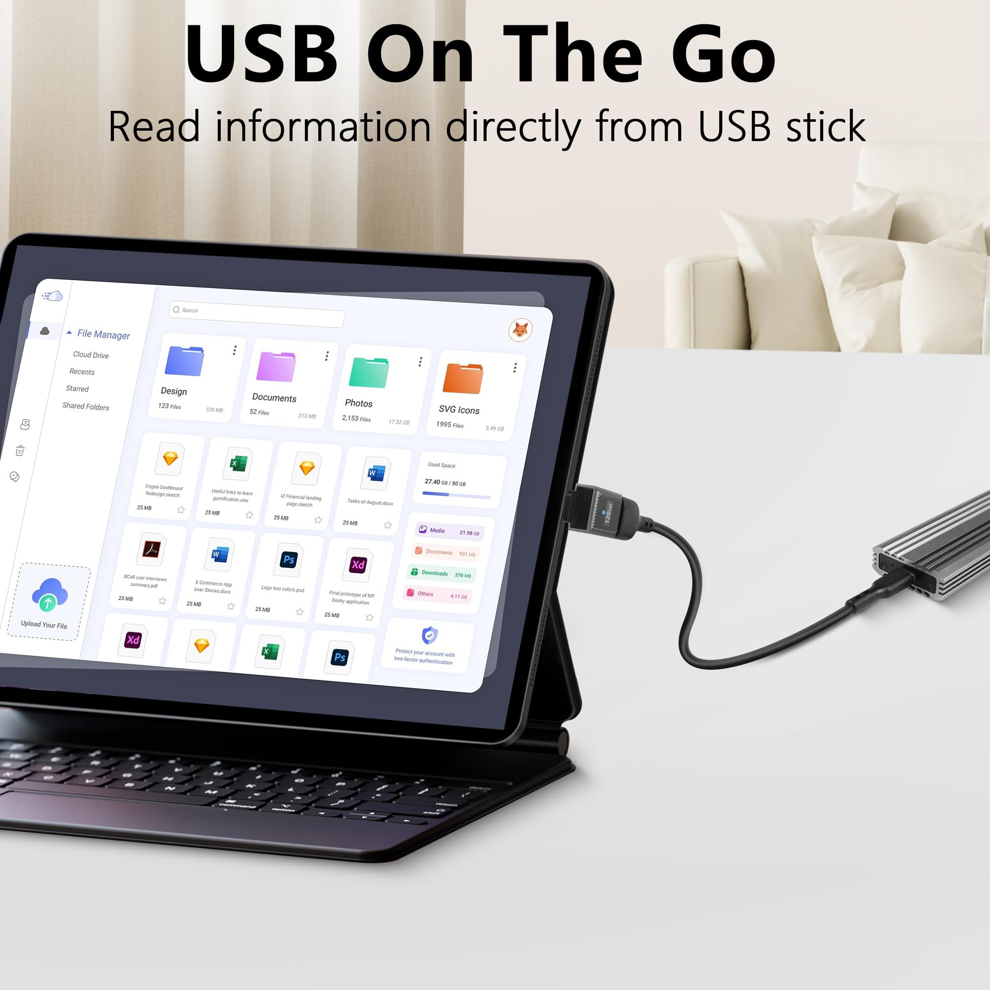 GELRHONR 90 Degree USB C to USB Adapter (2-Pack) - USB 3.1 Type C Male to Female OTG Converter, 10Gbps Data Transfer & 120W/6A Fast Charging, Thunderbolt 3 Compatible - Perfect for Laptops, Phones & Tablets Charging in Tight Spaces