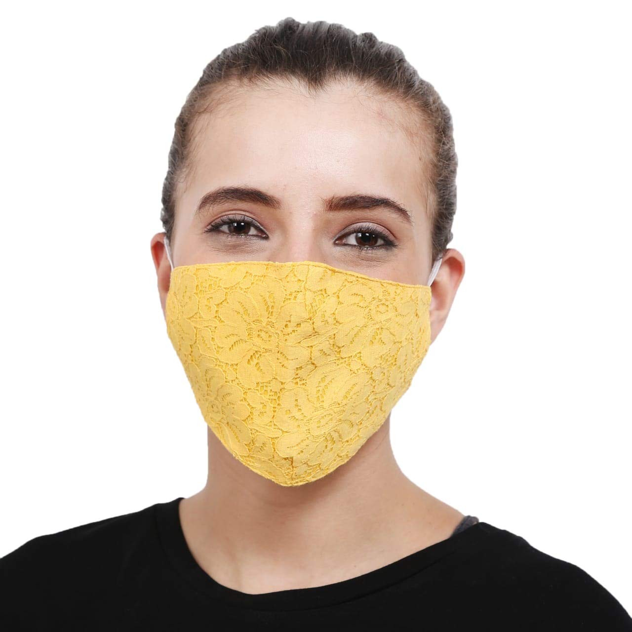 Village Venture Reusable Premium Cotton Face Mask - 3 Pack - Breathable & Washable for Daily Use, Travel, and Outdoor Activities