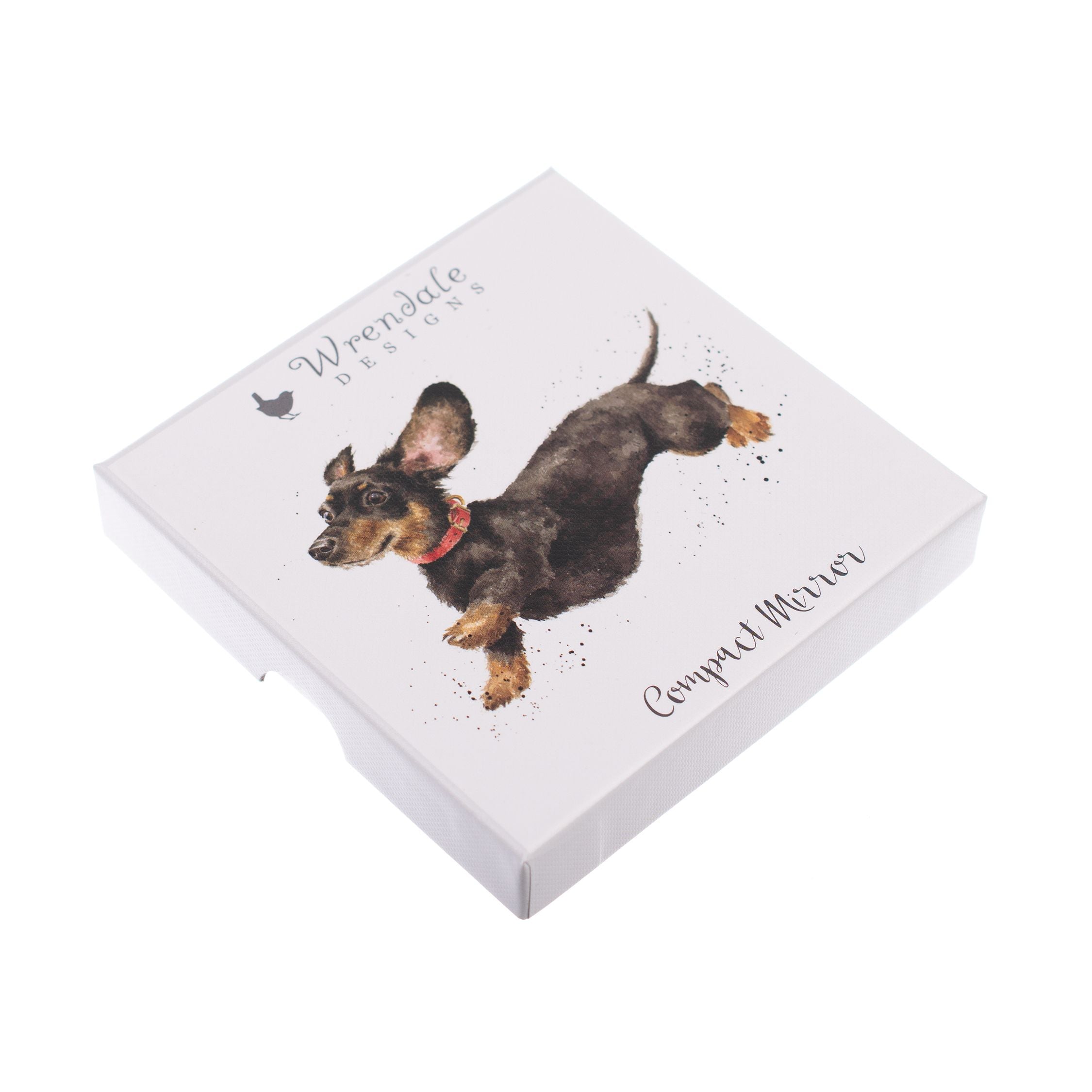 Wrendale Designs Dachshund Mirror - Cute Dachshund Dog Decor for Home & Office - Perfect Gift for Dog Lovers - Use in Living Room, Bedroom or Entryway Decor