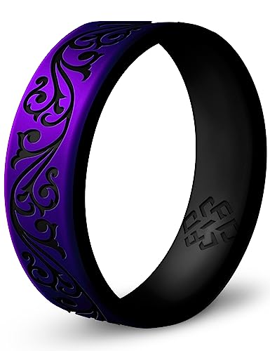 Amethyst Purple Filigree