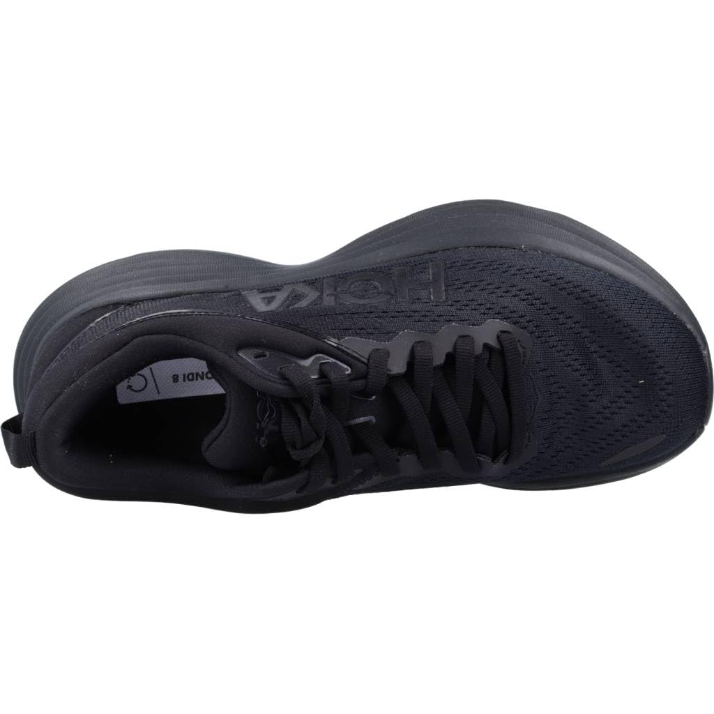 Hoka Women's Bondi 8 Running Shoes - Lightweight Cushioned Sneakers for Walking, Jogging & Marathon Training - Comfortable Road Running Shoes for Women with Arch Support