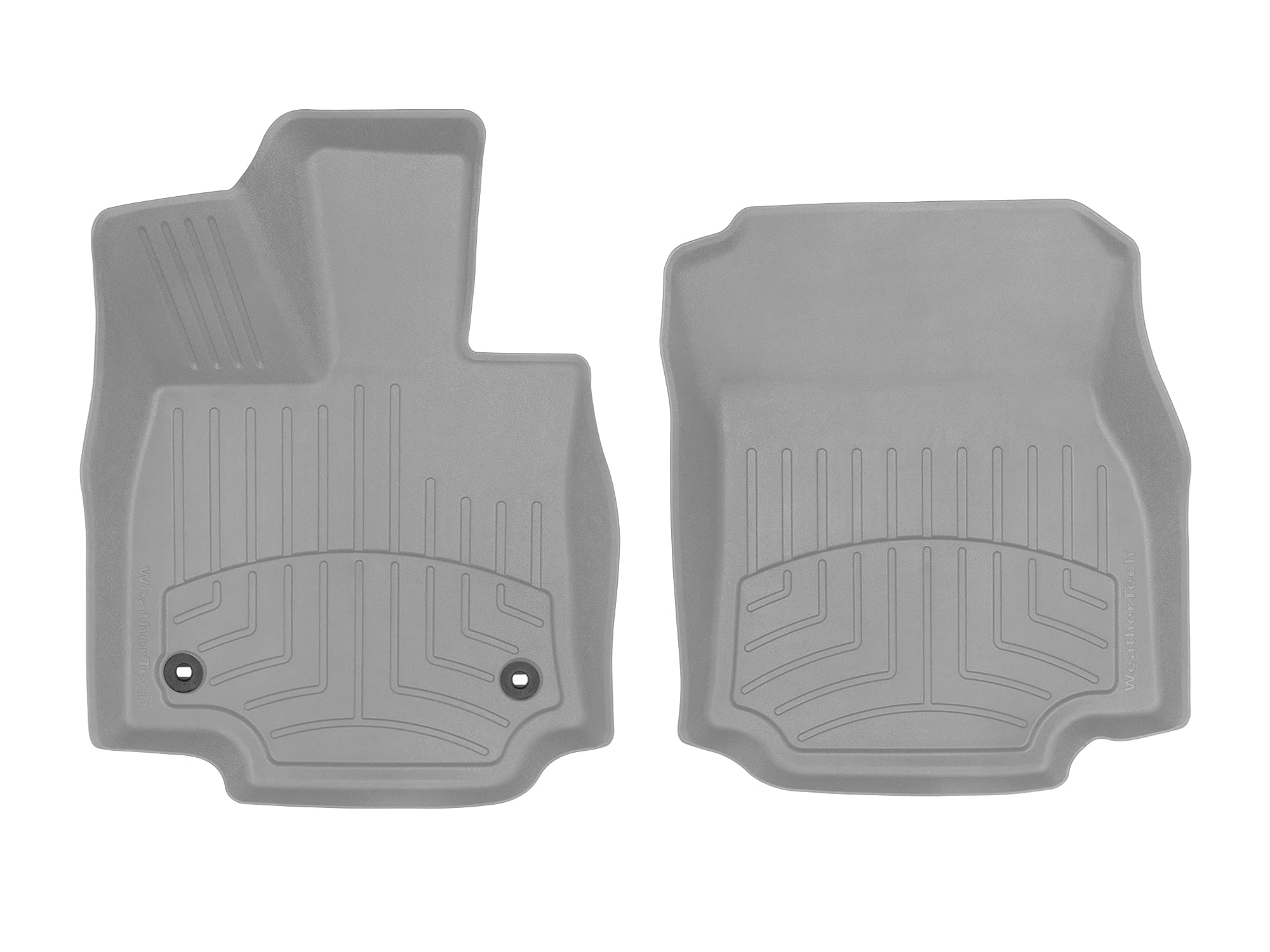 WeatherTech FloorLiner HP Custom Fit Floor Mats for Toyota RAV4 Prime, Venza, RAV4 & RAV4 Hybrid (2019-2023) - 1st Row All-Weather Protection, Grey - Perfect for Road Trips, Off-Roading & Daily Commute
