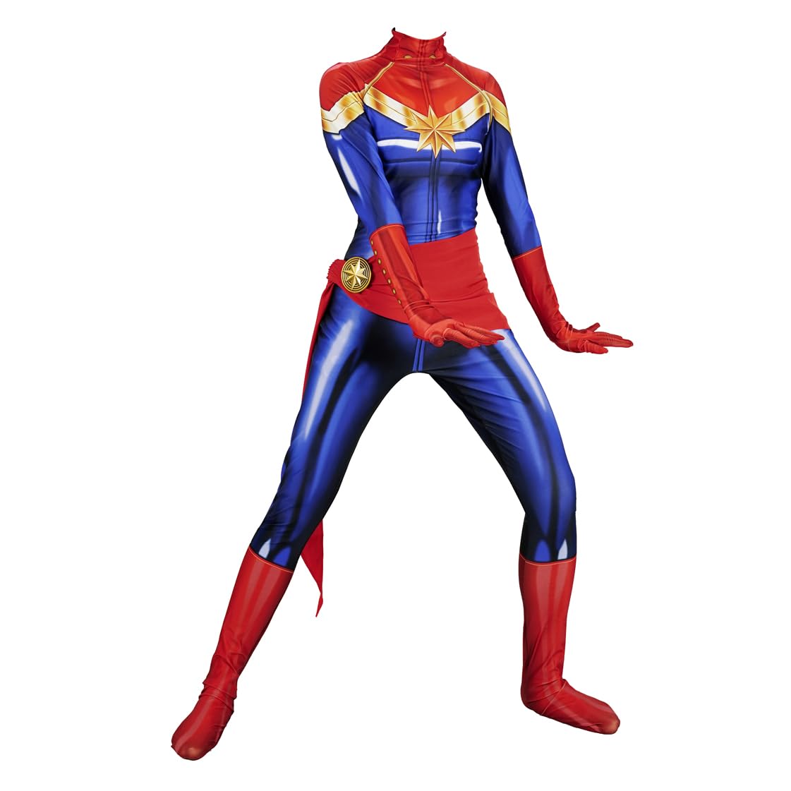 Sexy Women's Bodysuit Halloween Costume - Stretchy Cosplay Outfit for Party, Role Play & Lingerie Fashion