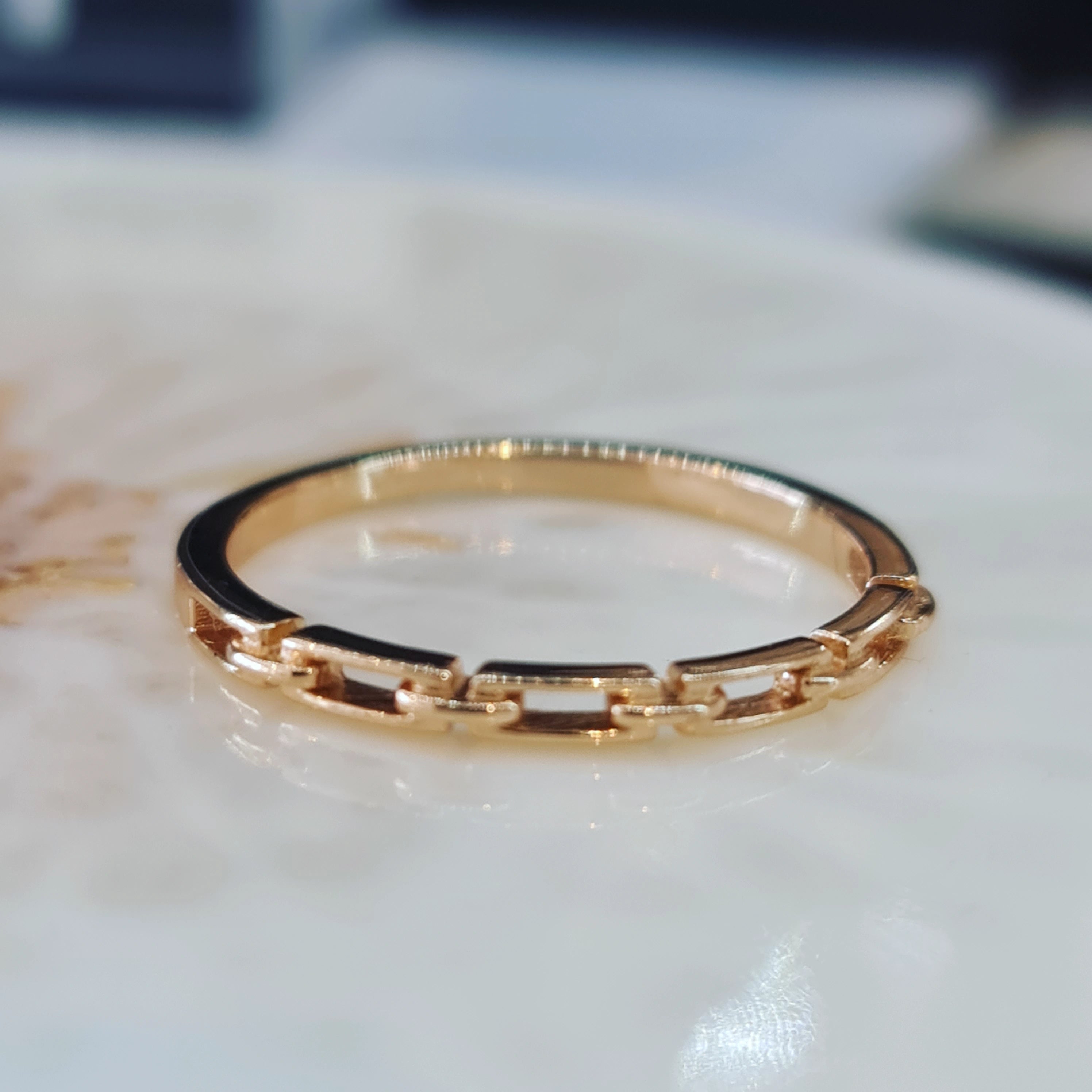 Jana Link Rings for Women - Elegant Gold & Silver Chain Link Jewelry for Everyday Wear | Perfect for Layering, Gifts & Special Occasions