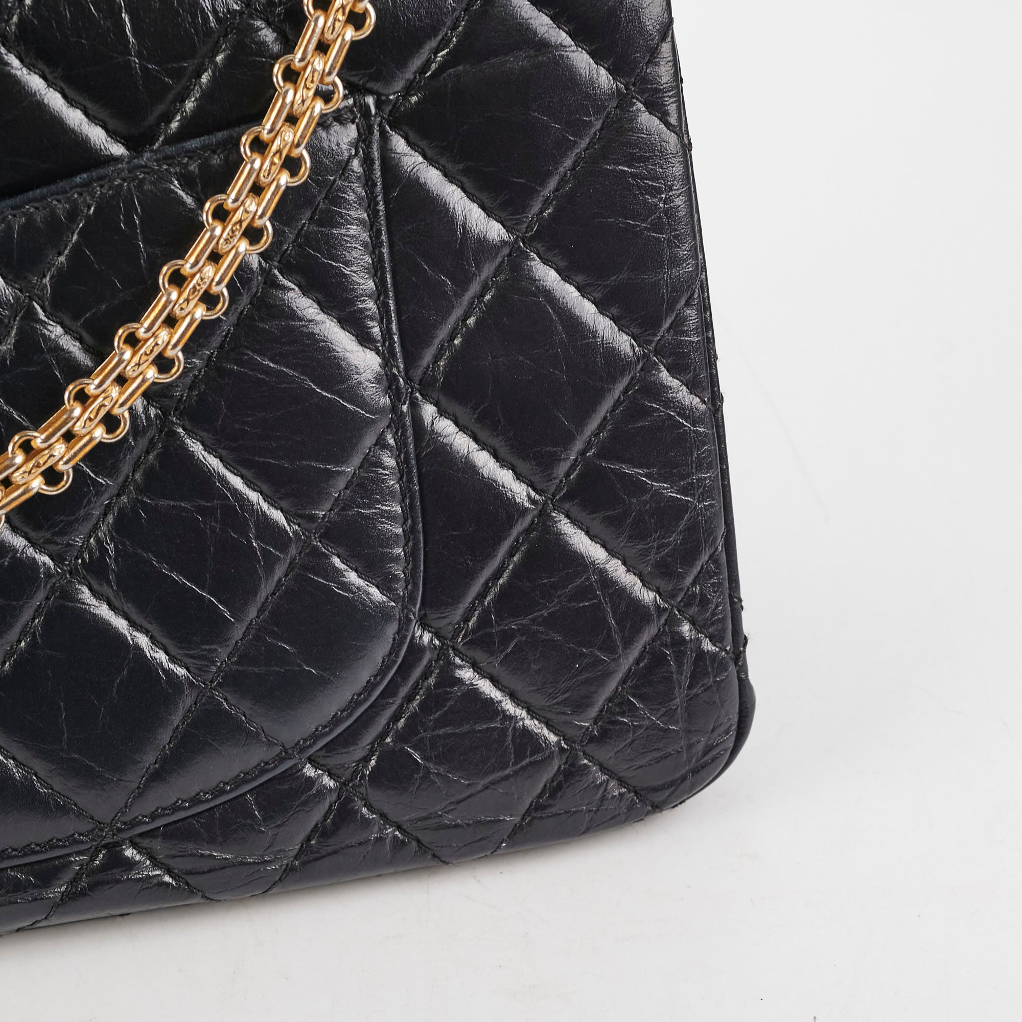 Chanel Medium Reissue 226 Black Leather Shoulder Bag - Luxury Designer Handbag for Women | Perfect for Work, Evening Events & Special Occasions