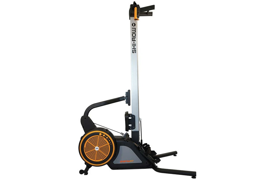 SKI ROW AIR Rowing Machine - Premium Home Fitness Equipment for Full Body Workout | Perfect for Indoor Cardio Training & Strength Building