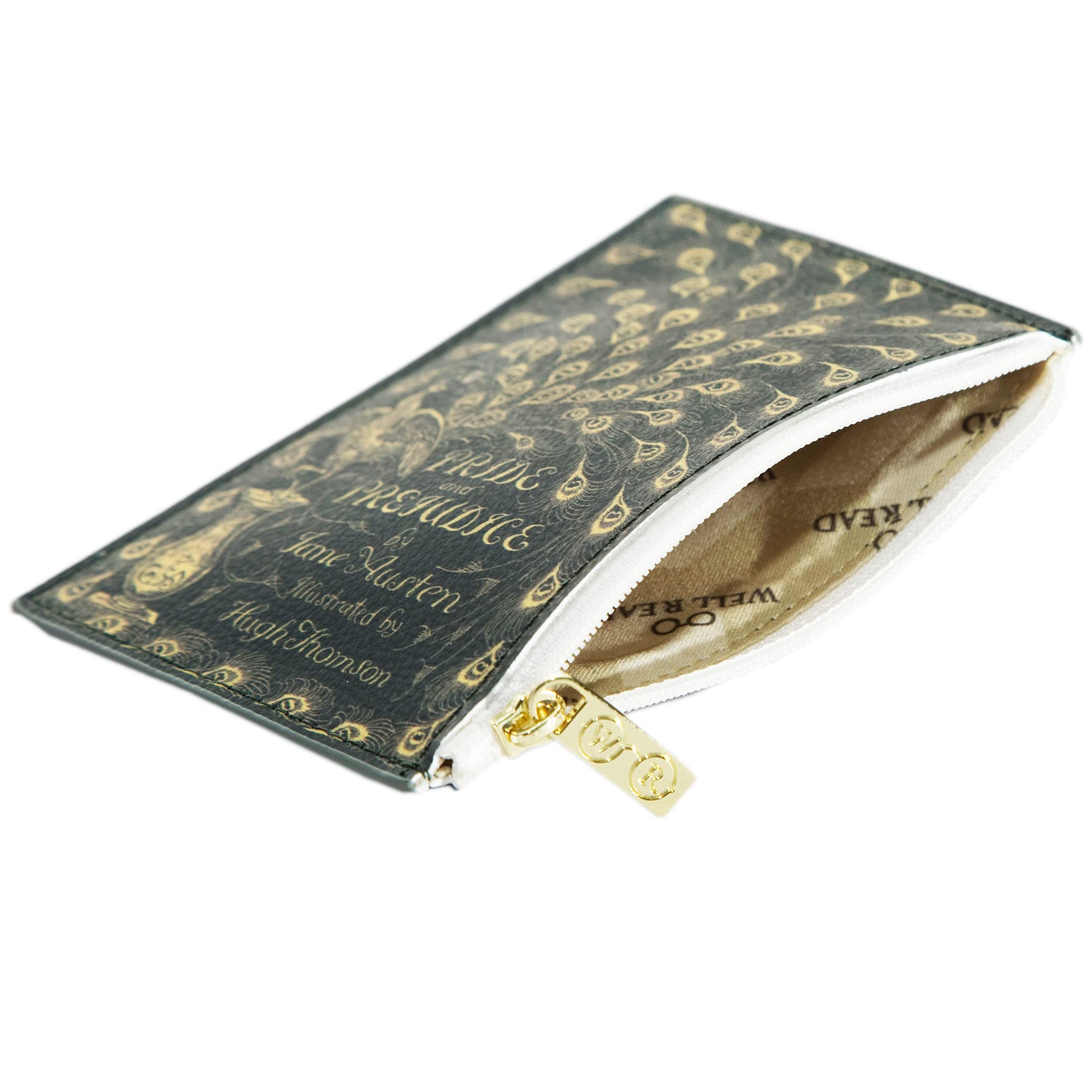 Book Themed Coin Purse for Book Lovers - Perfect Literary Gift for Book Club Members, Readers & Writers - Elegant Women's Wallet for Cash & Cards - Great for Reading Cafés, Book Fairs & Daily Use