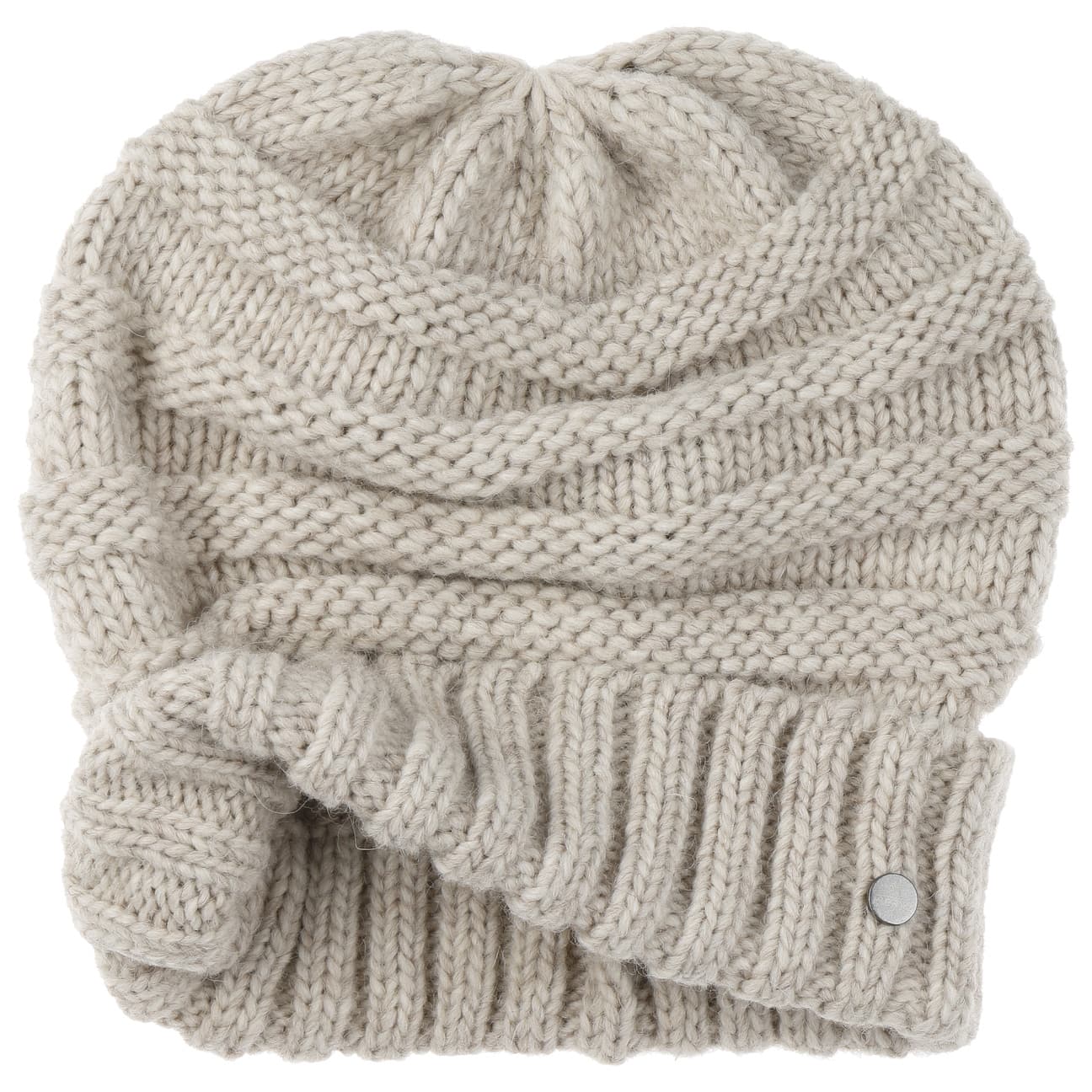 Lierys Long Beanie Knit Hat for Men & Women - Winter Warm Stretchy Slouchy Beanie - Cozy Soft Ribbed Knit Cap for Cold Weather - Perfect for Skiing, Hiking, and Outdoor Activities