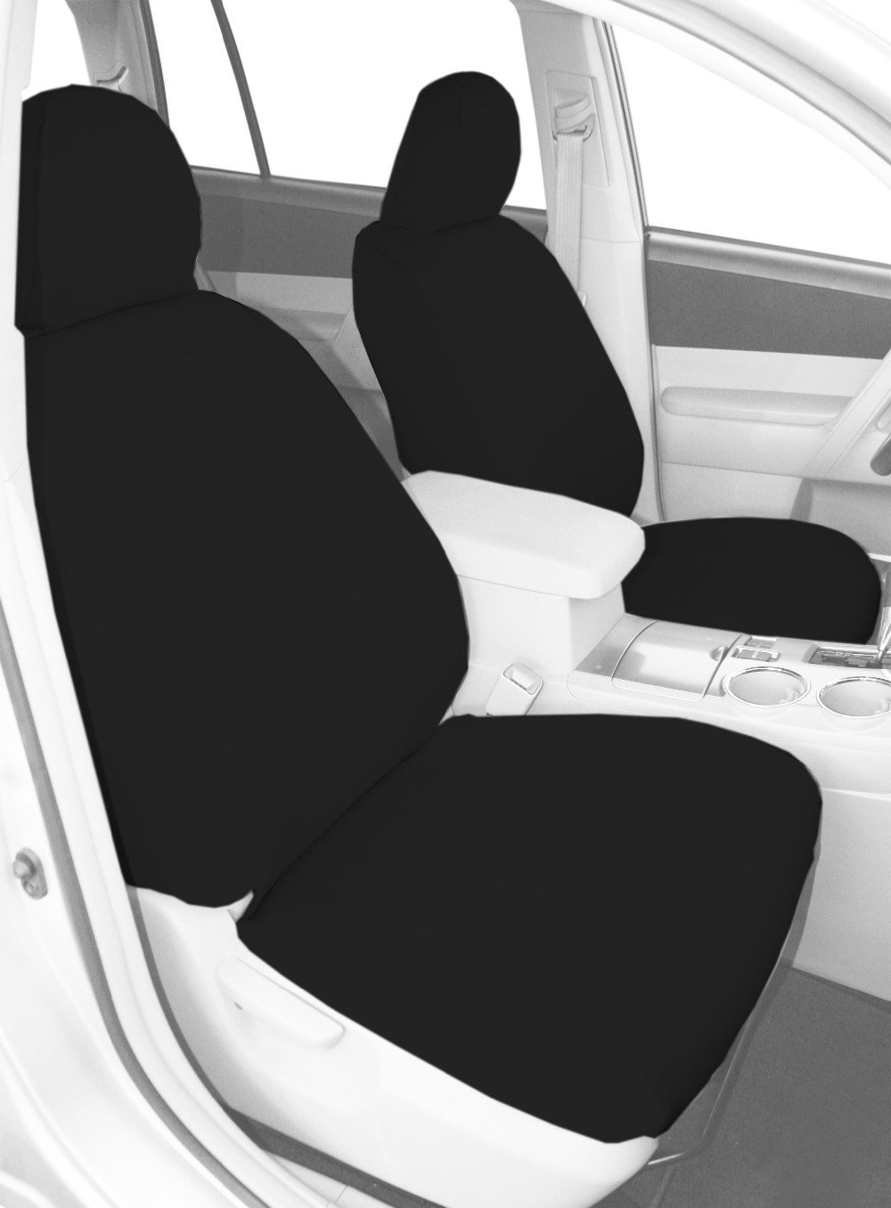 Premium Neoprene Car Seat Covers for 2018-2024 Honda Odyssey - Custom Fit Front Bucket Seat Protectors with Black Insert & Trim (1 Pair) - Waterproof, Durable & Easy Installation - Perfect for Family Road Trips, Daily Commute & Pet Protection