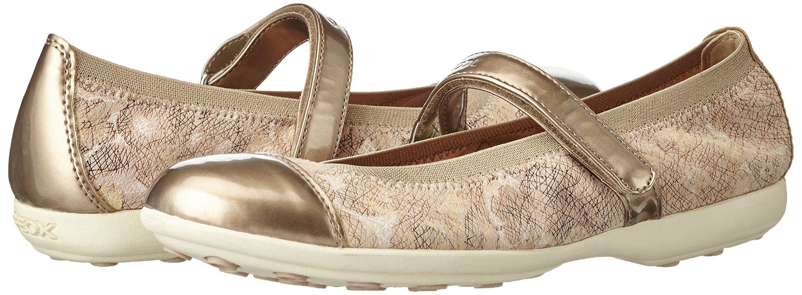 Geox Girl Jr Jodie Shoe - Breathable Kids Sneakers for School & Play | Comfortable Lightweight Walking Shoes for Girls