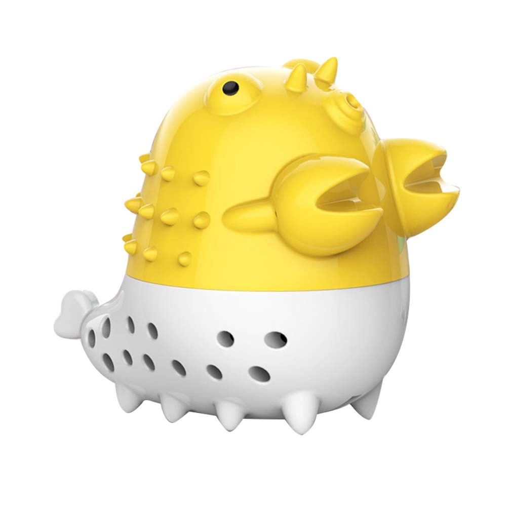 Balacoo Fish-Shaped Catnip Toys for Kittens - Interactive Dental Chew Toy for Teeth Cleaning & Oral Care - Cat Toothbrush Alternative - Fun Playtime & Stress Relief for Indoor Cats (Yellow) - Perfect for Playtime, Training & Dental Health