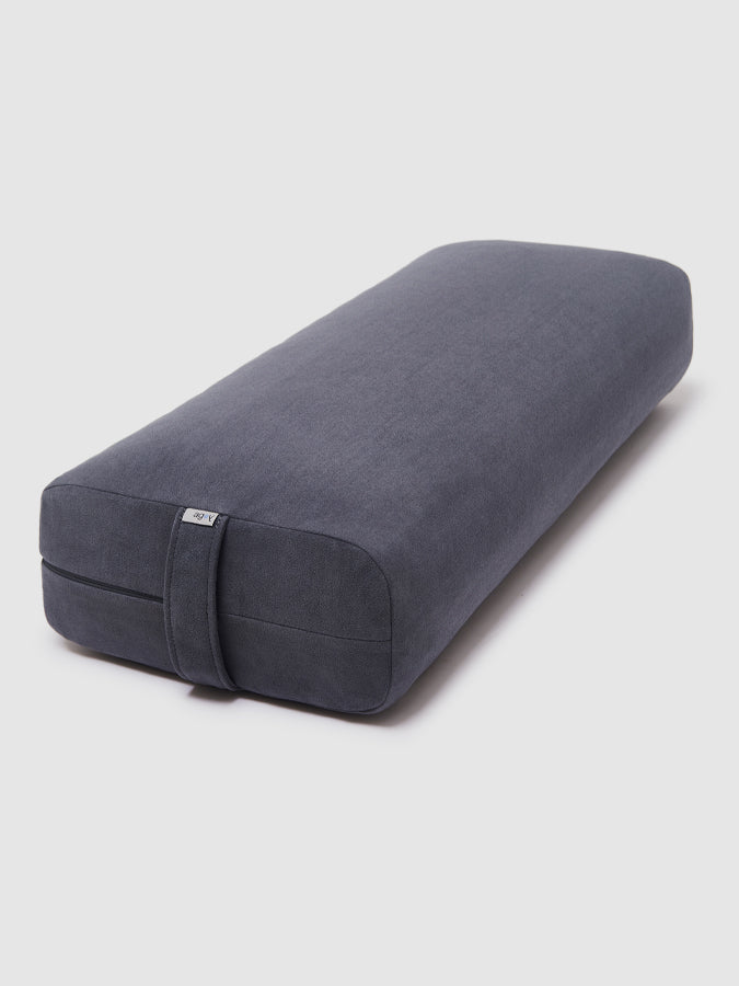 Premium Agoy Wide Top Yoga Bolster for Support & Comfort - Ideal for Yoga, Meditation, and Physical Therapy Sessions
