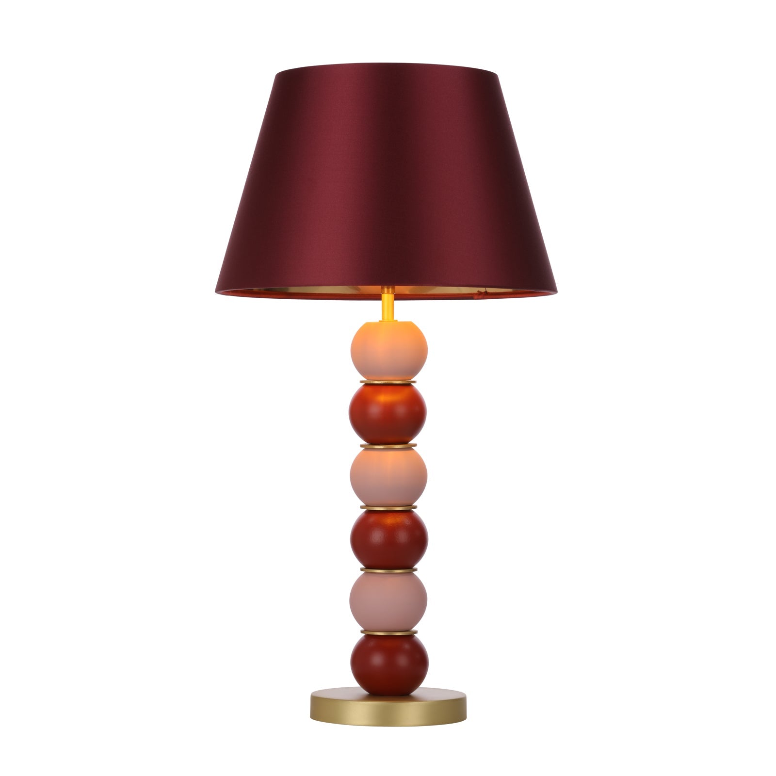 Bobble Table Lamp - Modern E27 Base Desk Light in Multiple Finishes - Perfect for Bedroom, Living Room & Office Decor