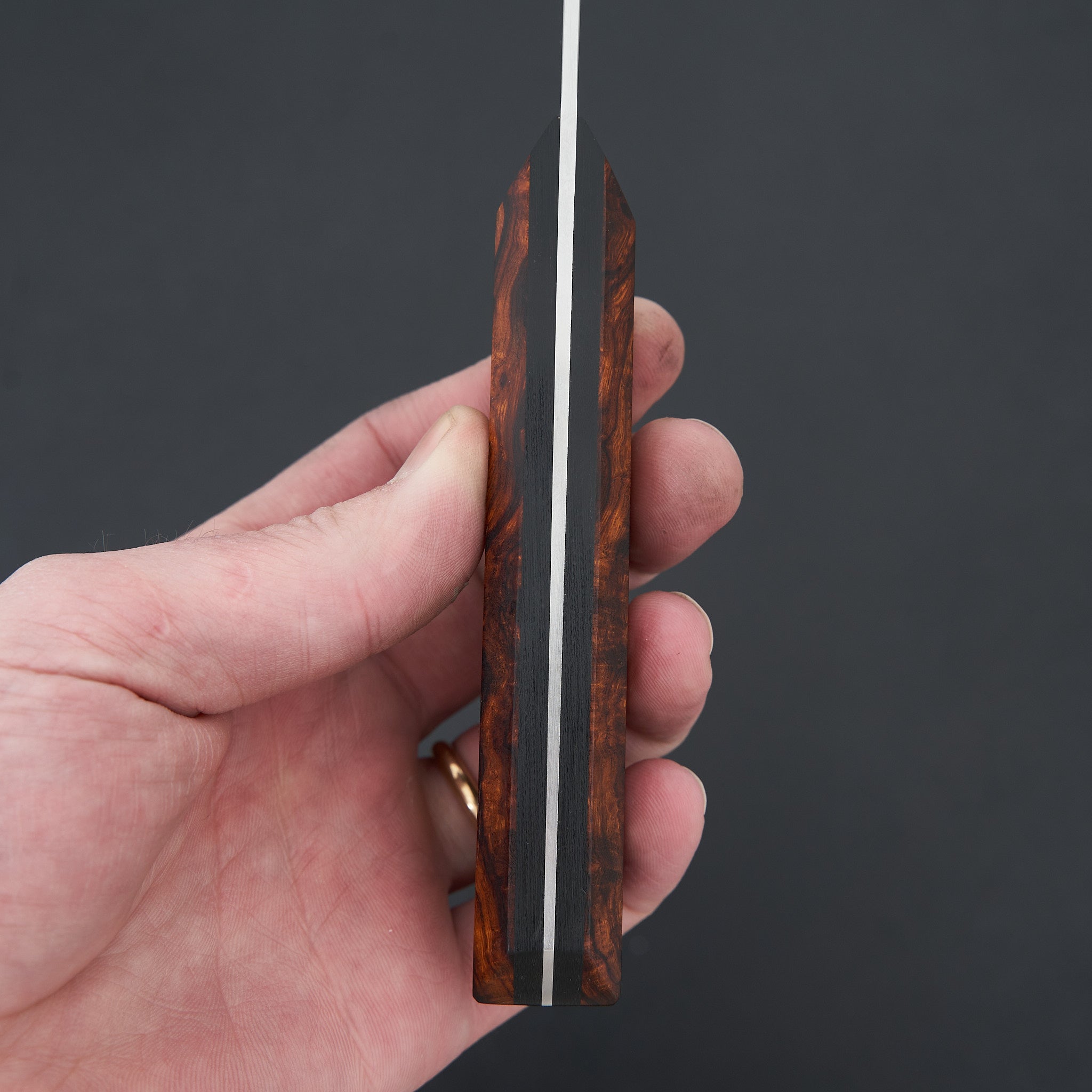 Premium Jamison Chopp AEBL Steel Ironwood Handle 178mm Chef Knife - Perfect for Professional Chefs & Home Cooking Enthusiasts