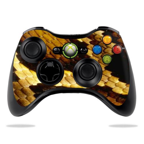 Premium Protective Vinyl Skin Decal for Microsoft Xbox 360 Controller - Custom Python Design Wrap Sticker | Durable Scratch-Resistant Cover for Gaming Protection & Style Enhancement | Perfect for Gamers, Collectors & Gift Giving