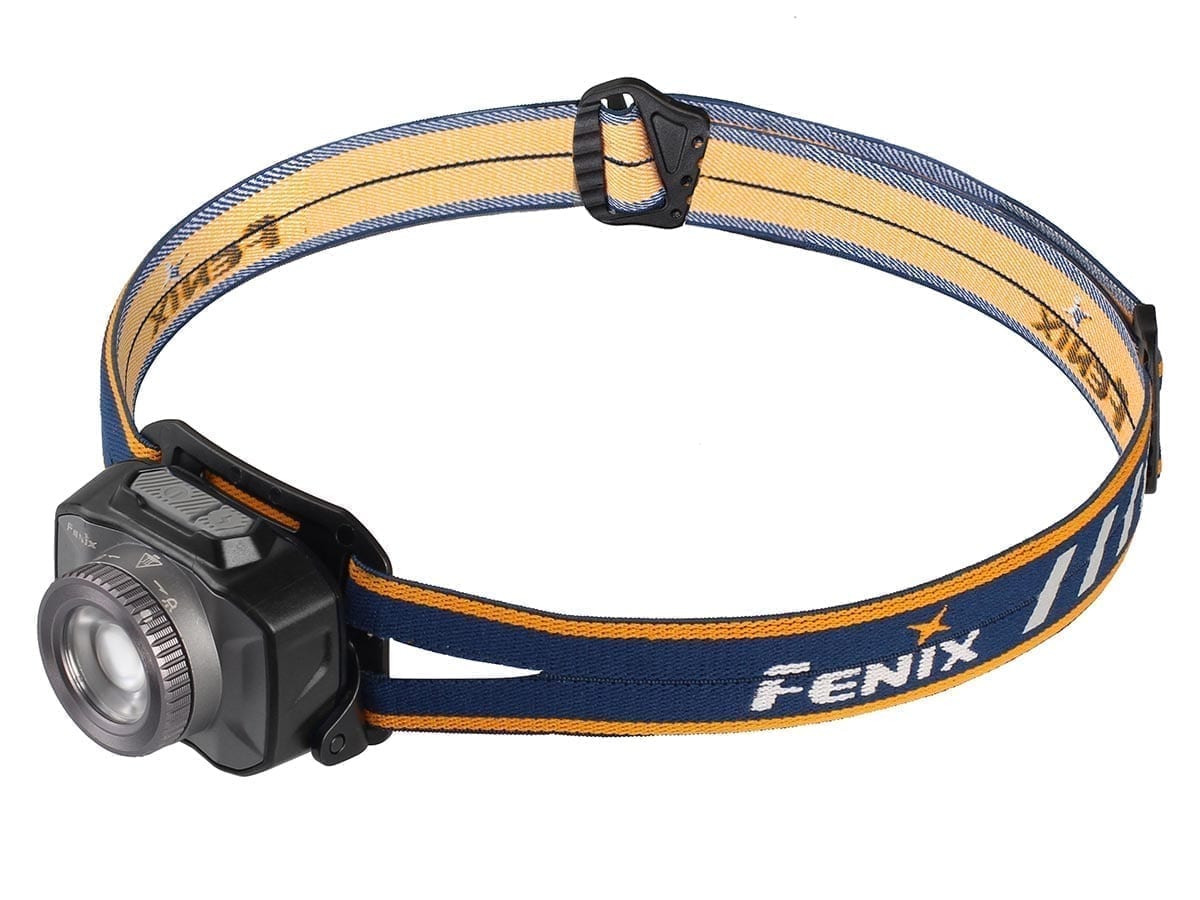Fenix HL40R Adjustable Focus USB Rechargeable Headlamp - 900 Lumens, Waterproof Outdoor Headlight for Camping, Hiking, Running & Night Work