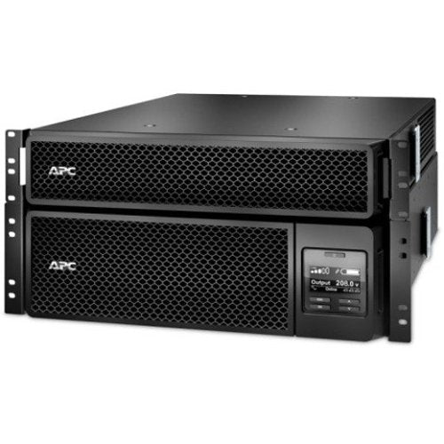 APC SRT5KRMXLT 5KVA Smart UPS with Rail Kit & Transformer - 5000VA/4800W, 12x 5-20R & L6-20R NEMA Outlets, 5U Rackmount - Reliable Power Backup for Data Centers, Servers & IT Equipment