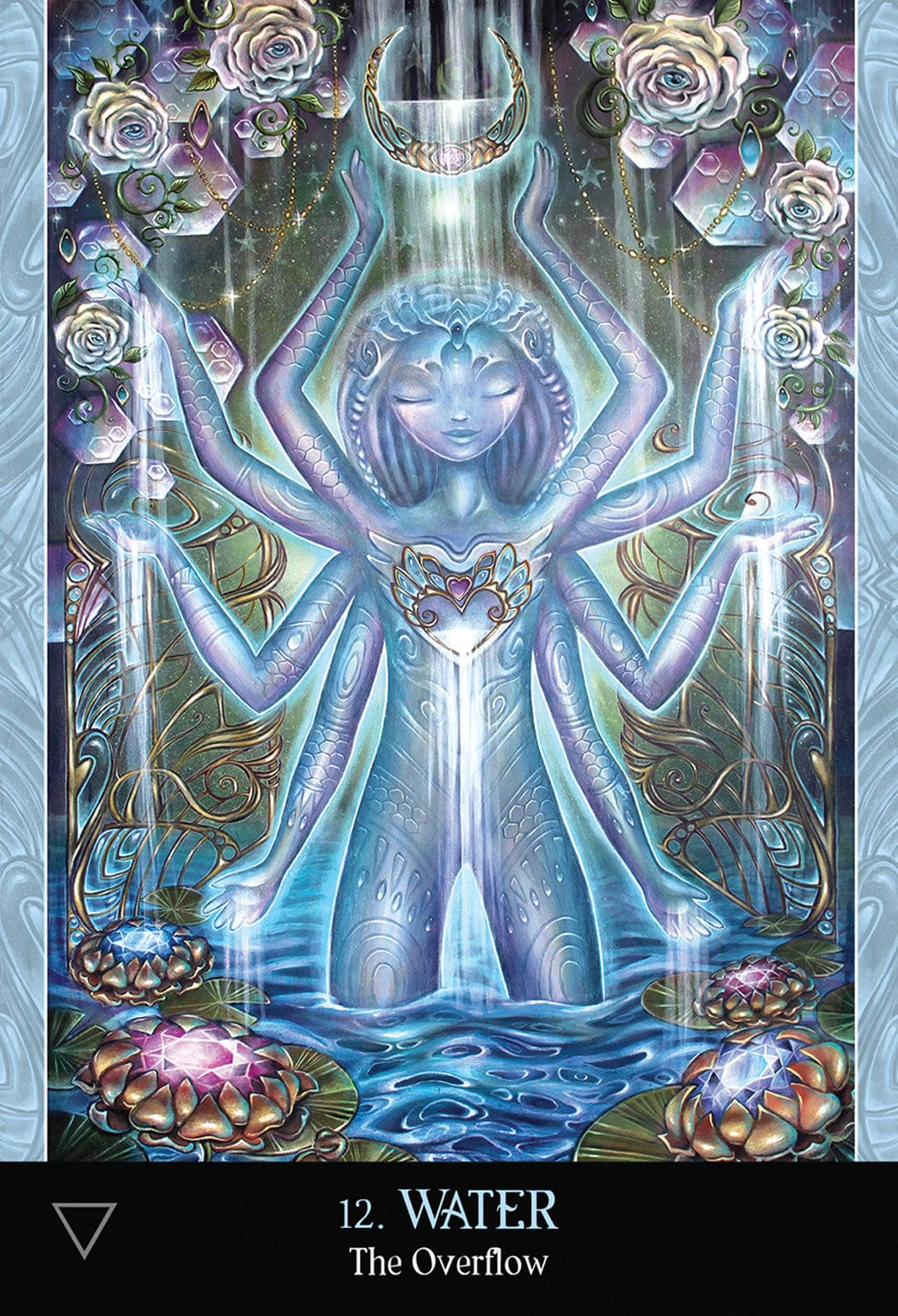Beyond Lemuria Oracle Deck - 44-Card Divination Set for Spiritual Guidance, Meditation & Self-Discovery | Perfect for Tarot Readers, Energy Healers & Lightworkers