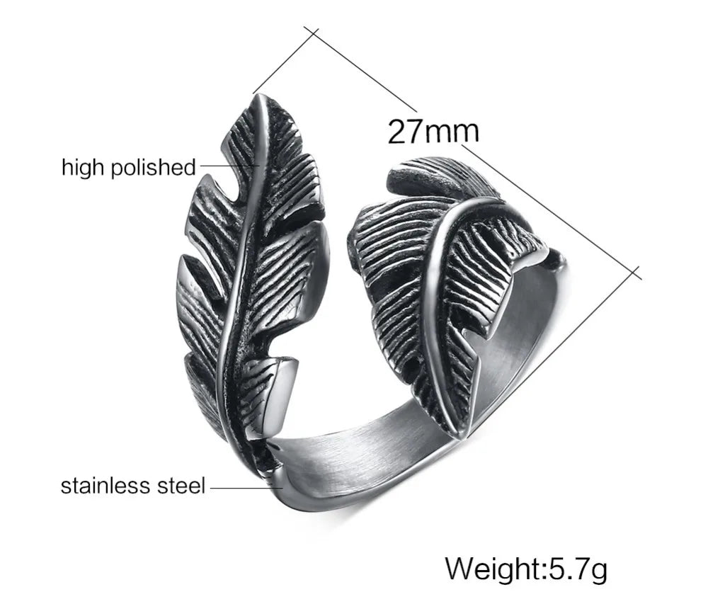 Biker Style Ring for Men & Women - Edgy Gothic Punk Jewelry - Perfect for Motorcycle Riders & Rock Fashion Lovers