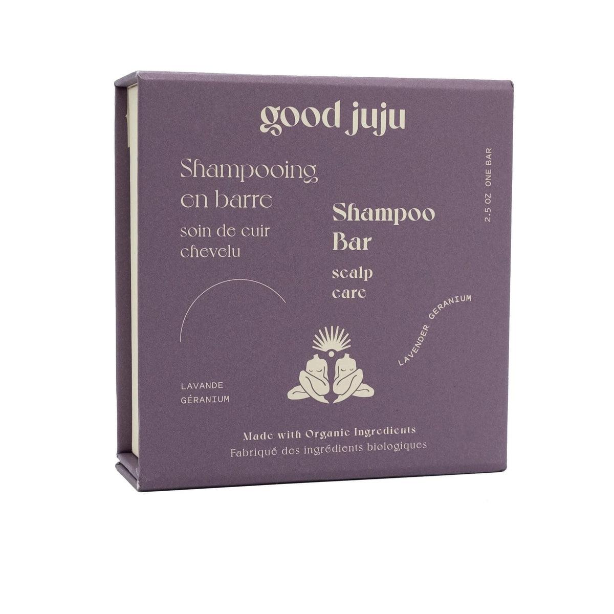 Good Juju Shampoo Bar for Scalp Care - Natural & Vegan Hair Cleansing Bar with Essential Oils for Dry, Itchy Scalp - Perfect for Travel, Camping & Eco-Friendly Bathroom Routine