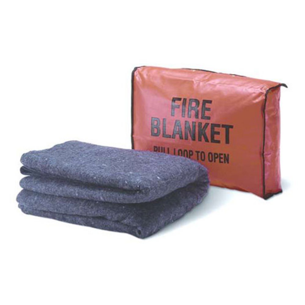 Mayday Fire Blanket with Optional Cover - Emergency Fire Safety Blanket for Kitchen, Grill, Camping & Home Use