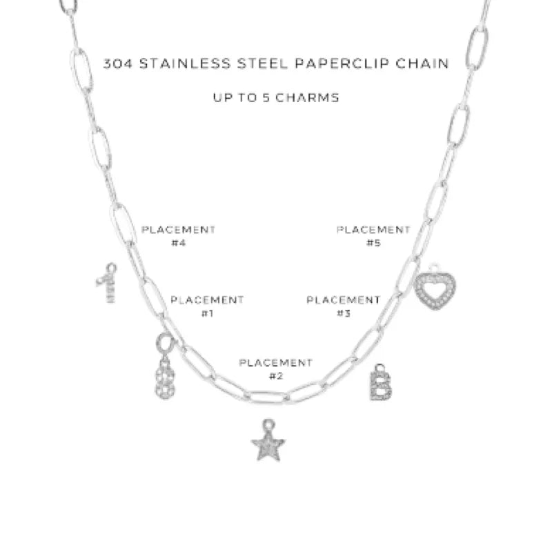Charm Necklace with Assorted Charms - Elegant Layering Jewelry for Women | Perfect for Everyday Wear, Gifts & Special Occasions