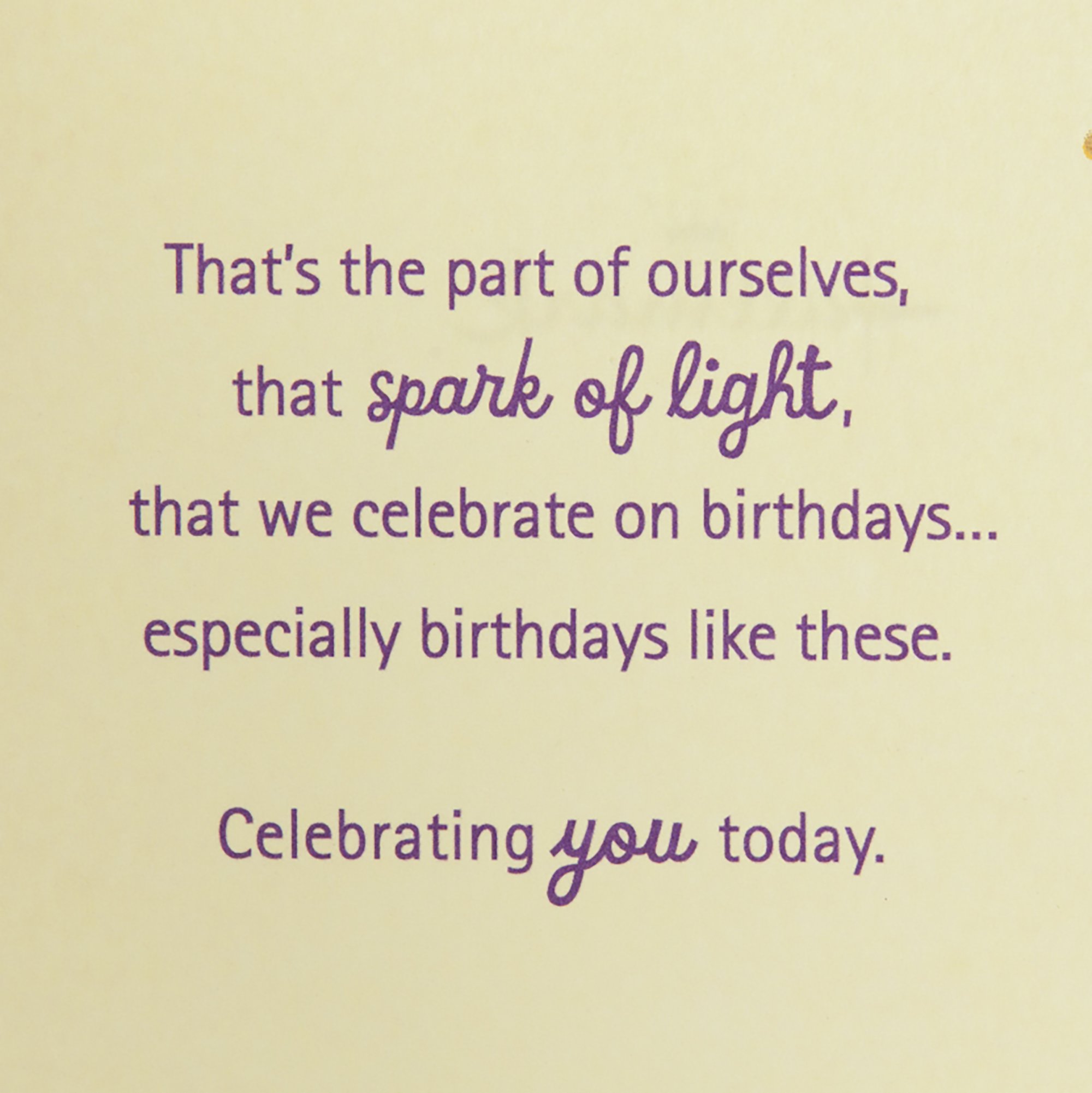 Hallmark 60th Birthday Greeting Card with Gold Rays & Tassel Design - Perfect for Milestone Celebrations, Retirement Parties & Golden Anniversary Gifts
