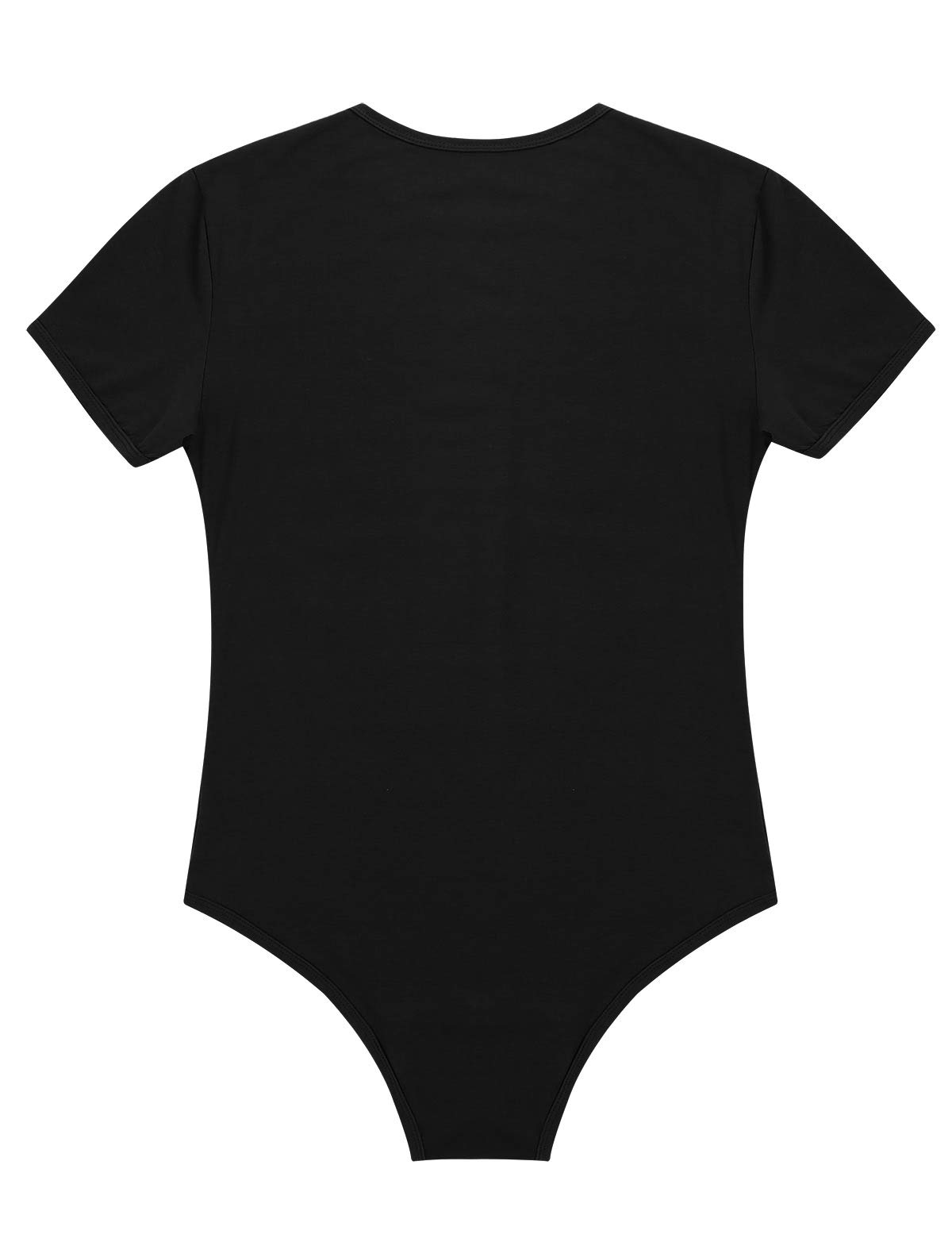 YiZYiF Men's Short Sleeve Undershirt with Snap Button Crotch - Breathable Bodysuit for Workout & Daily Wear - Comfortable Base Layer Shirt for Yoga, Gym & Office