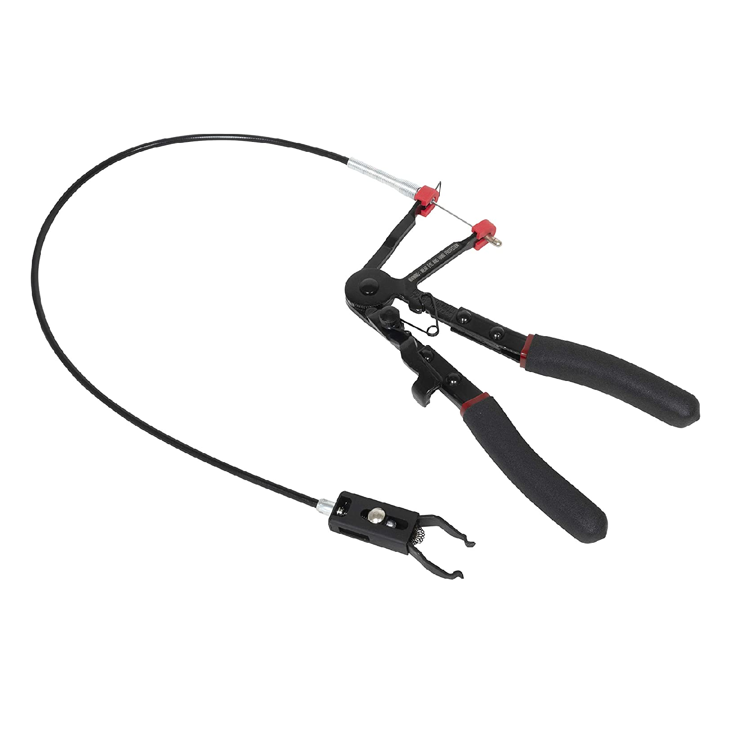 Lisle 35070 Button Connector Pliers - Professional Automotive Electrical Tool for Quick Disconnect Terminals | Ideal for Car Repairs, Wiring Harness Work & Electrical Connections