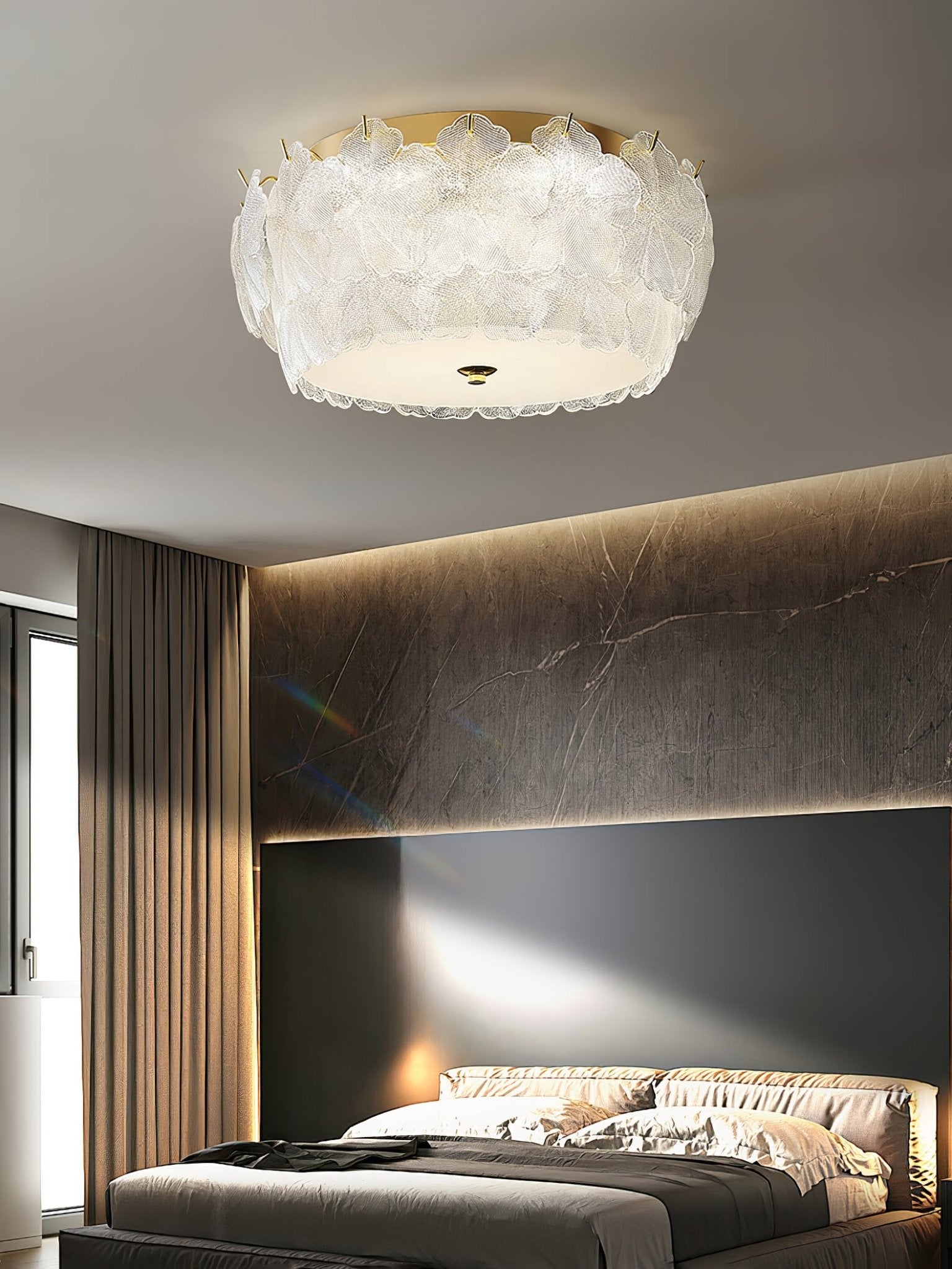 Blossom Cluster Ceiling Light - Modern Floral Chandelier for Living Room, Bedroom & Dining Room | Elegant Home Decor Lighting Fixture